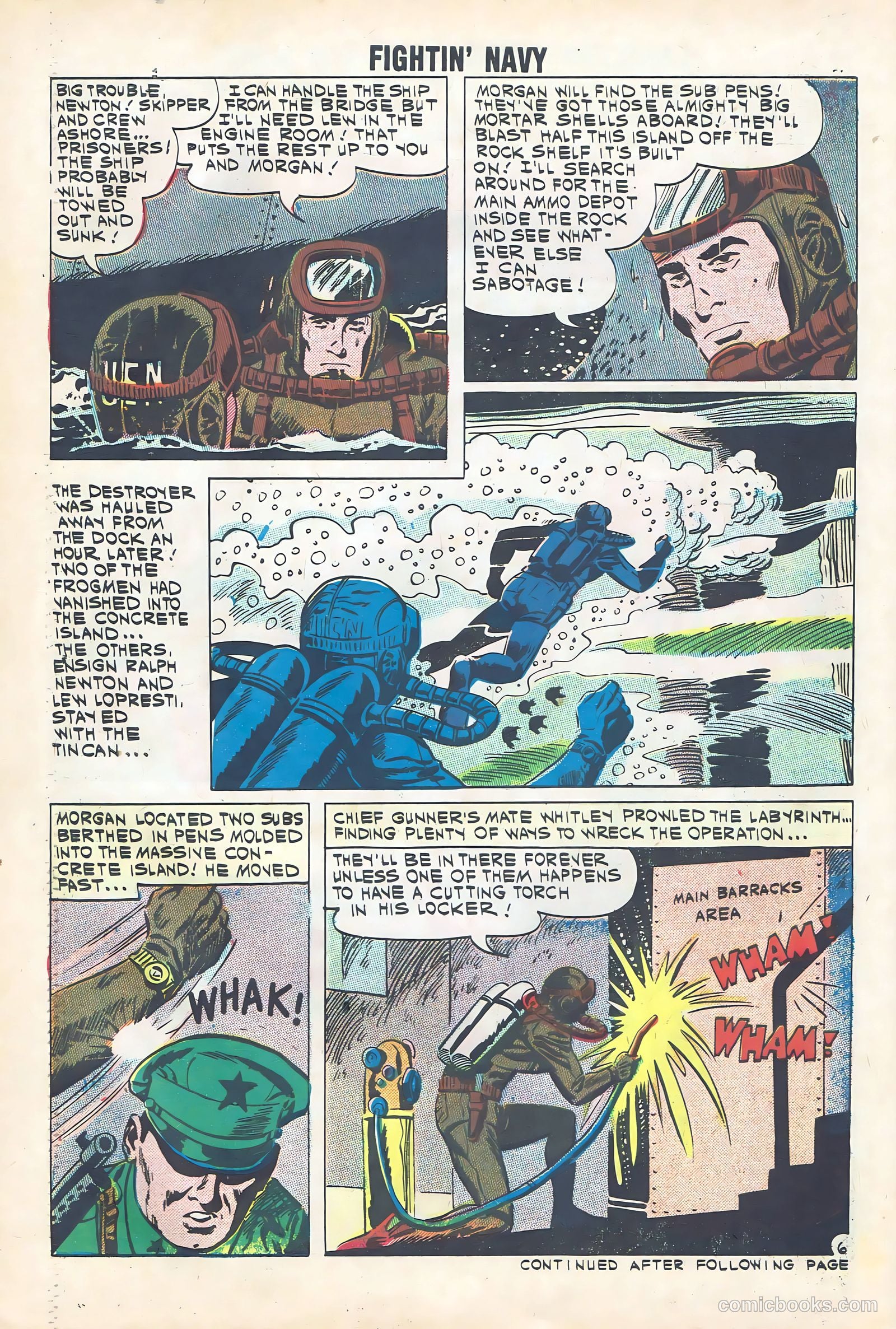 Fightin' Navy #98 (1961) — page 30 of 36