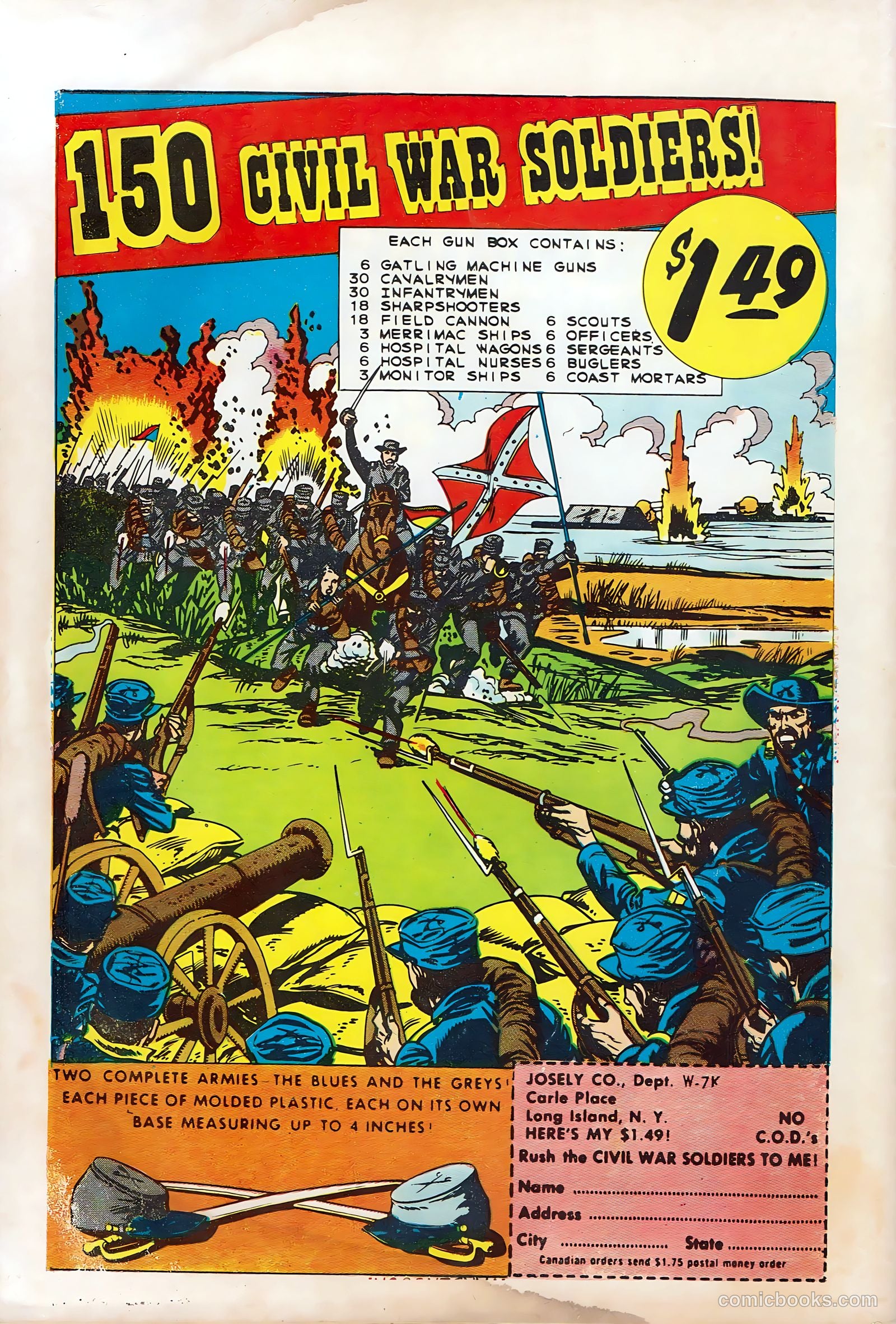 Fightin' Navy #98 (1961) — page 36 of 36
