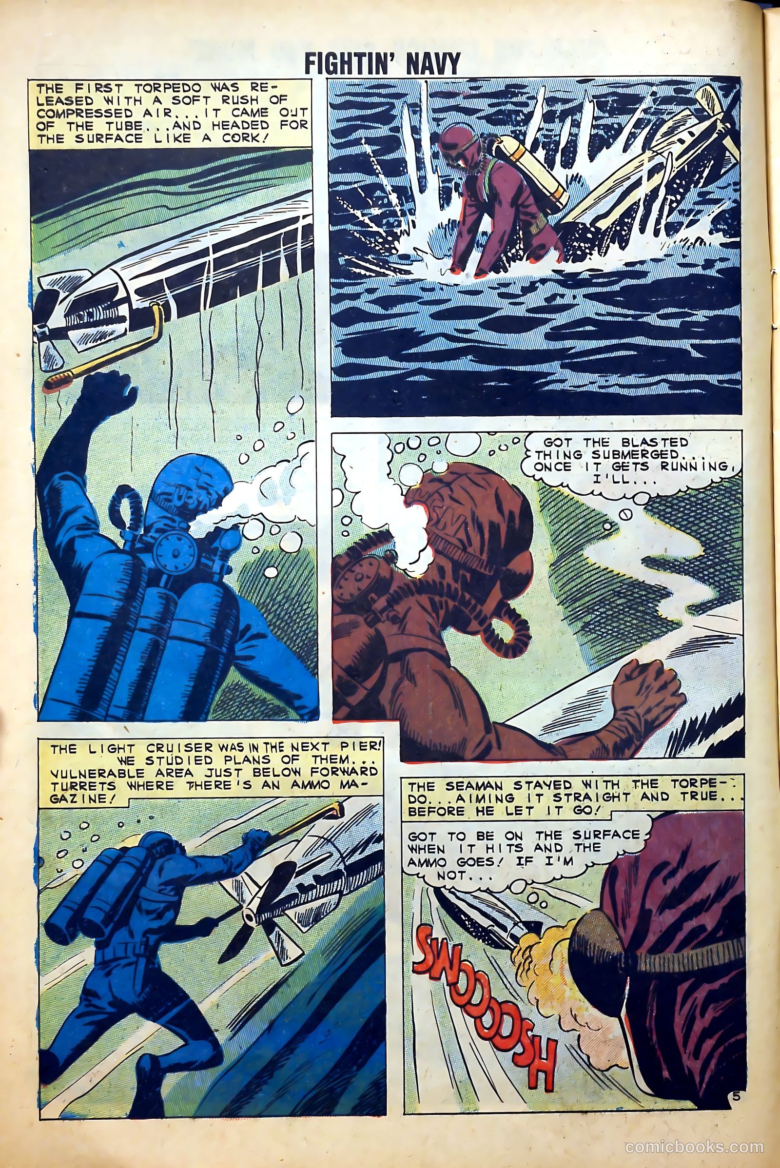 Fightin' Navy #99 (1961) — page 8 of 36