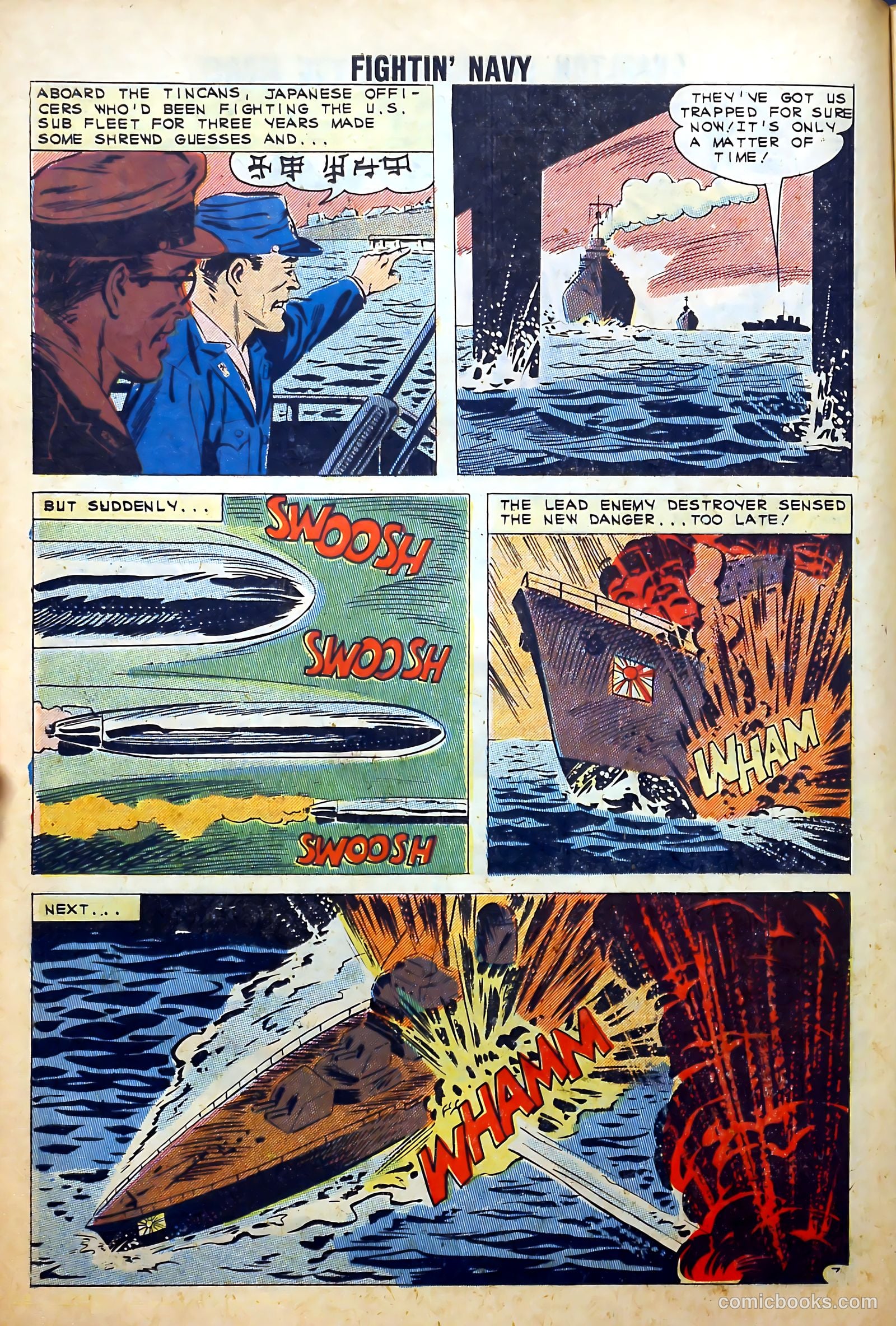 Fightin' Navy #99 (1961) — page 10 of 36