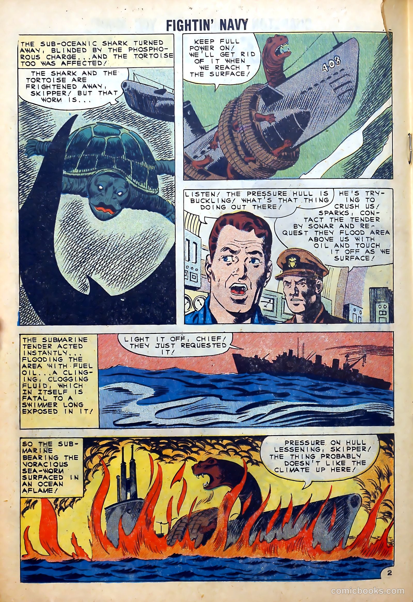 Fightin' Navy #99 (1961) — page 18 of 36