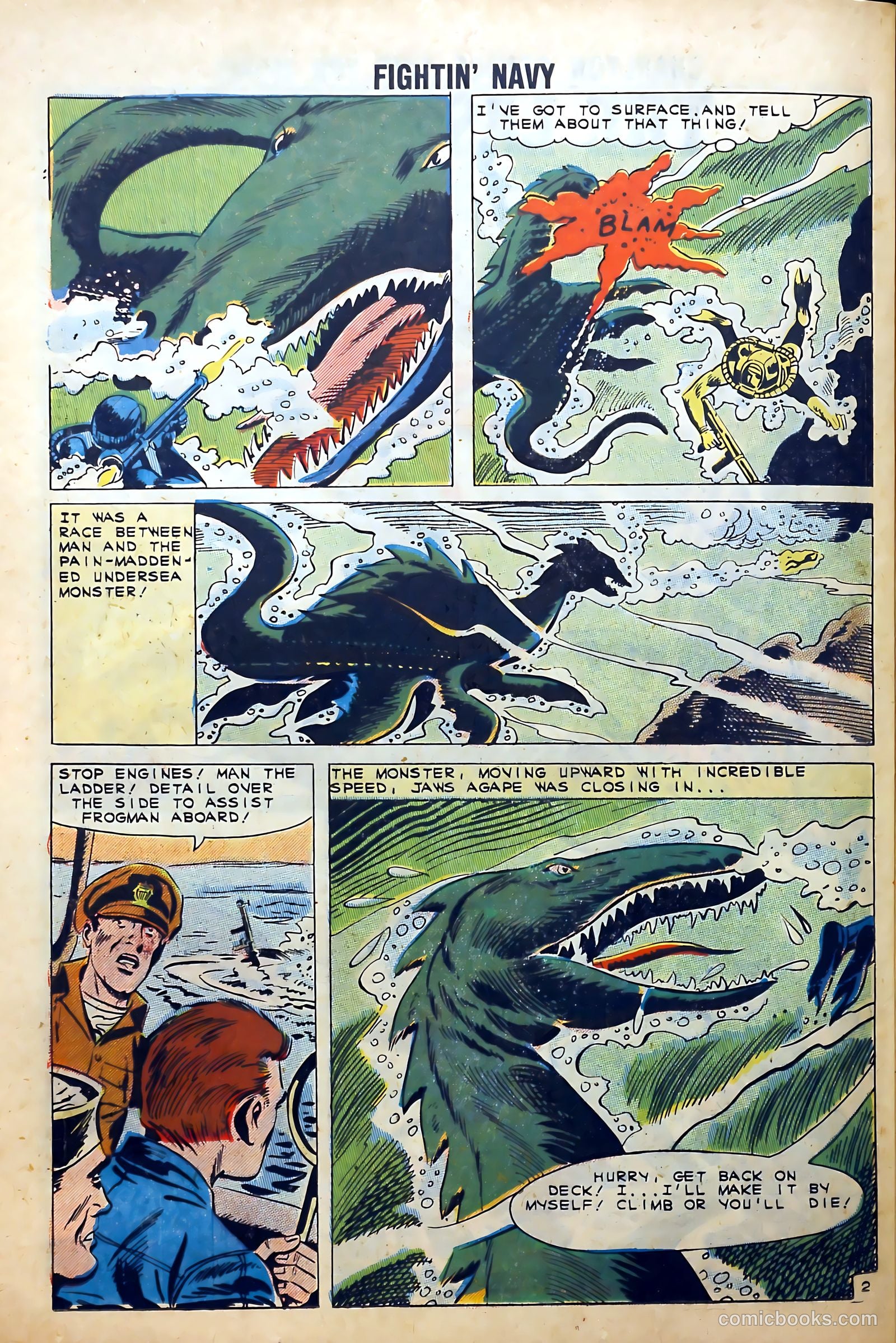 Fightin' Navy #99 (1961) — page 26 of 36