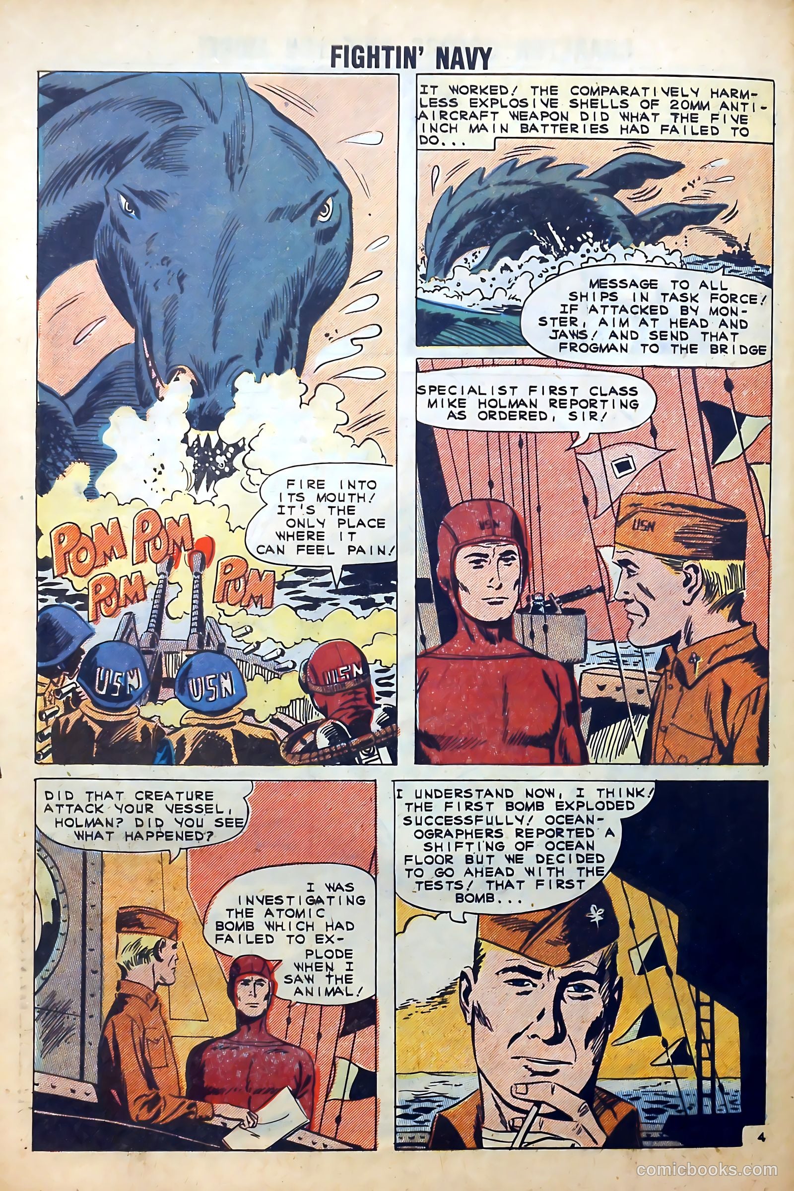 Fightin' Navy #99 (1961) — page 28 of 36