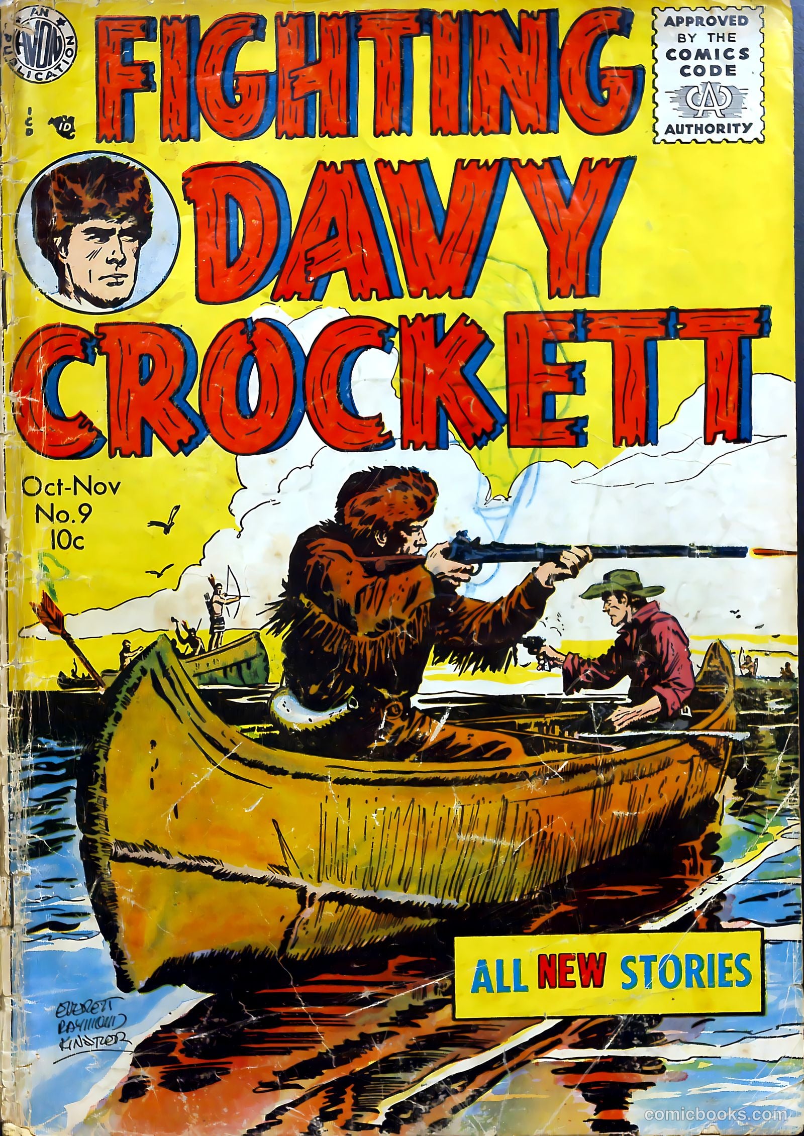 Fighting Davy Crockett #9