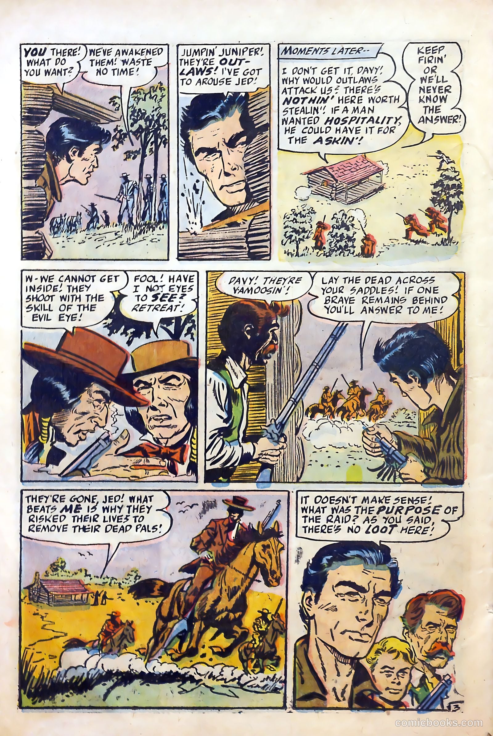 Fighting Davy Crockett #9 (1955) — page 20 of 37