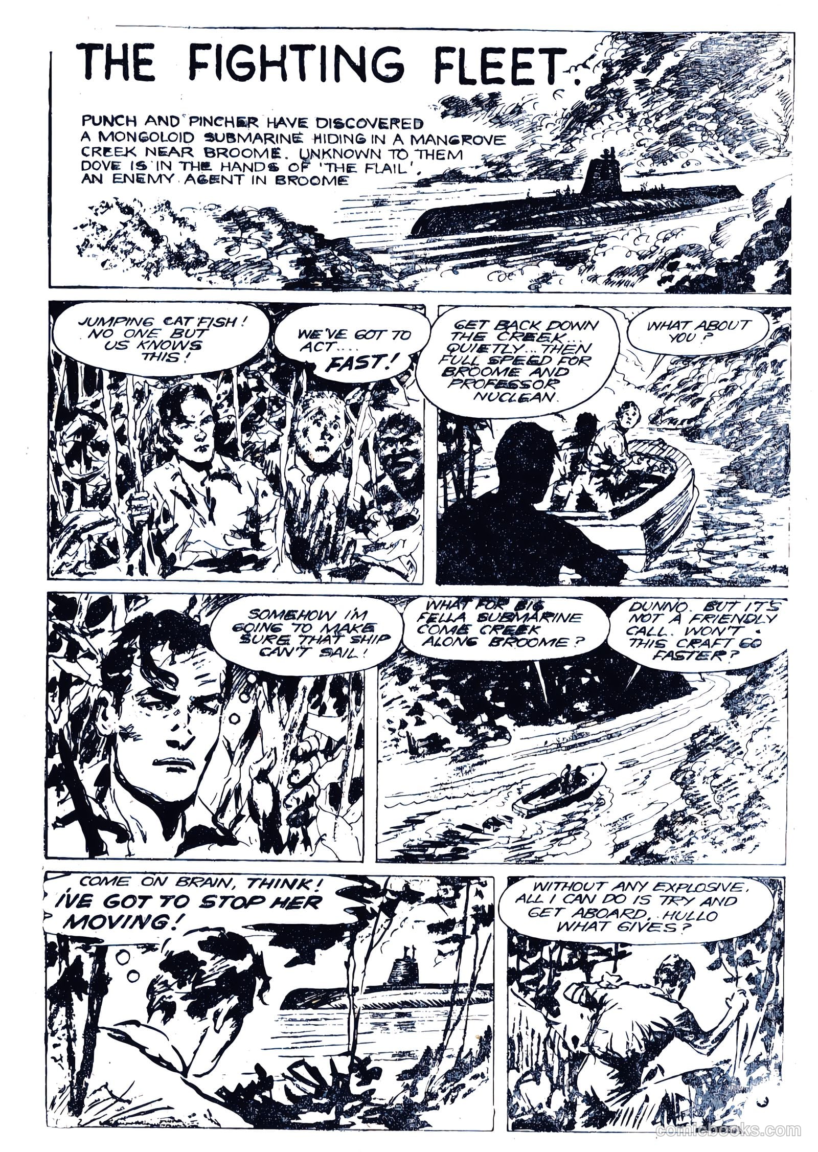 Fighting Fleet Comics #14 — page 2 of 18