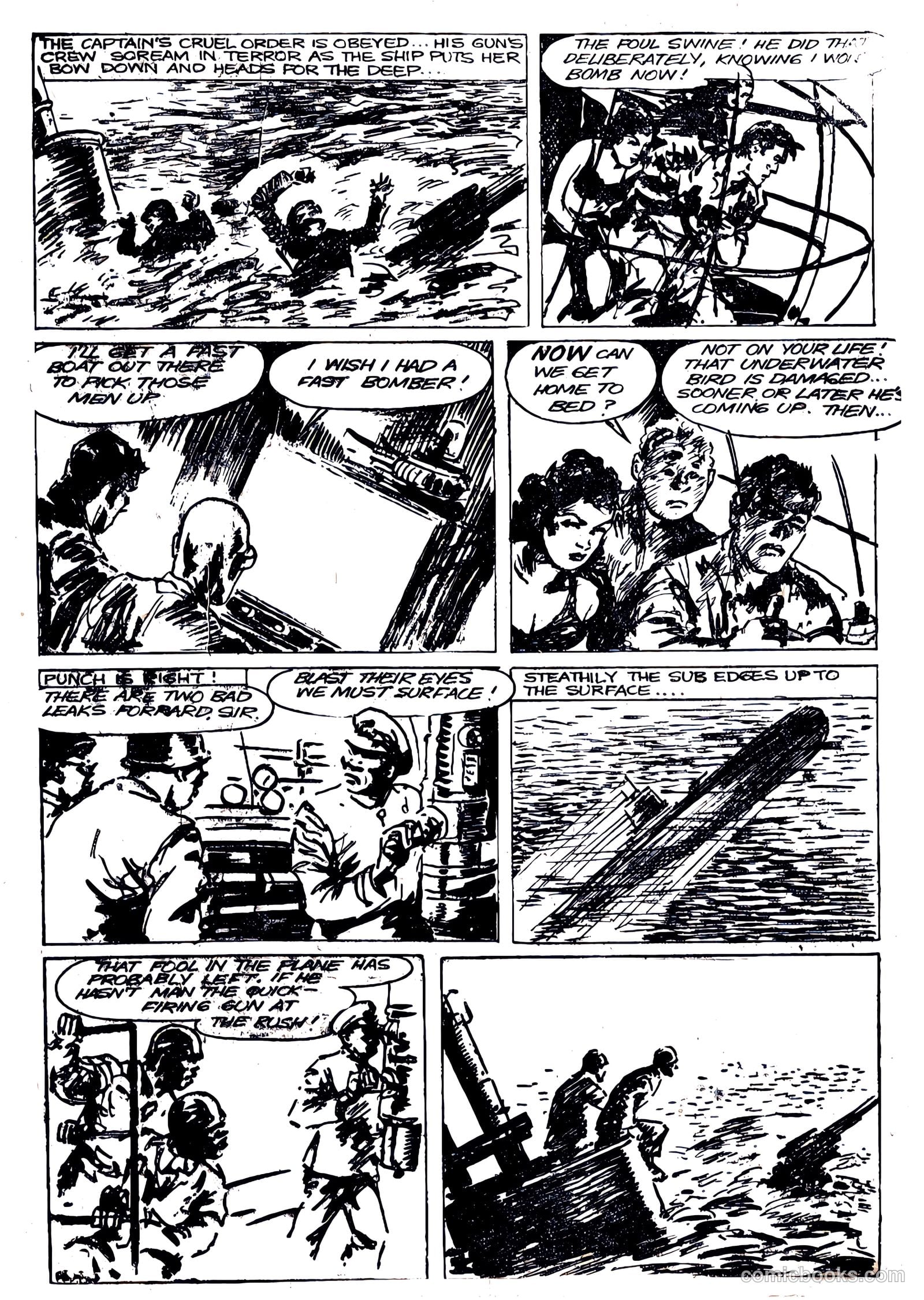 Fighting Fleet Comics #14 — page 17 of 18