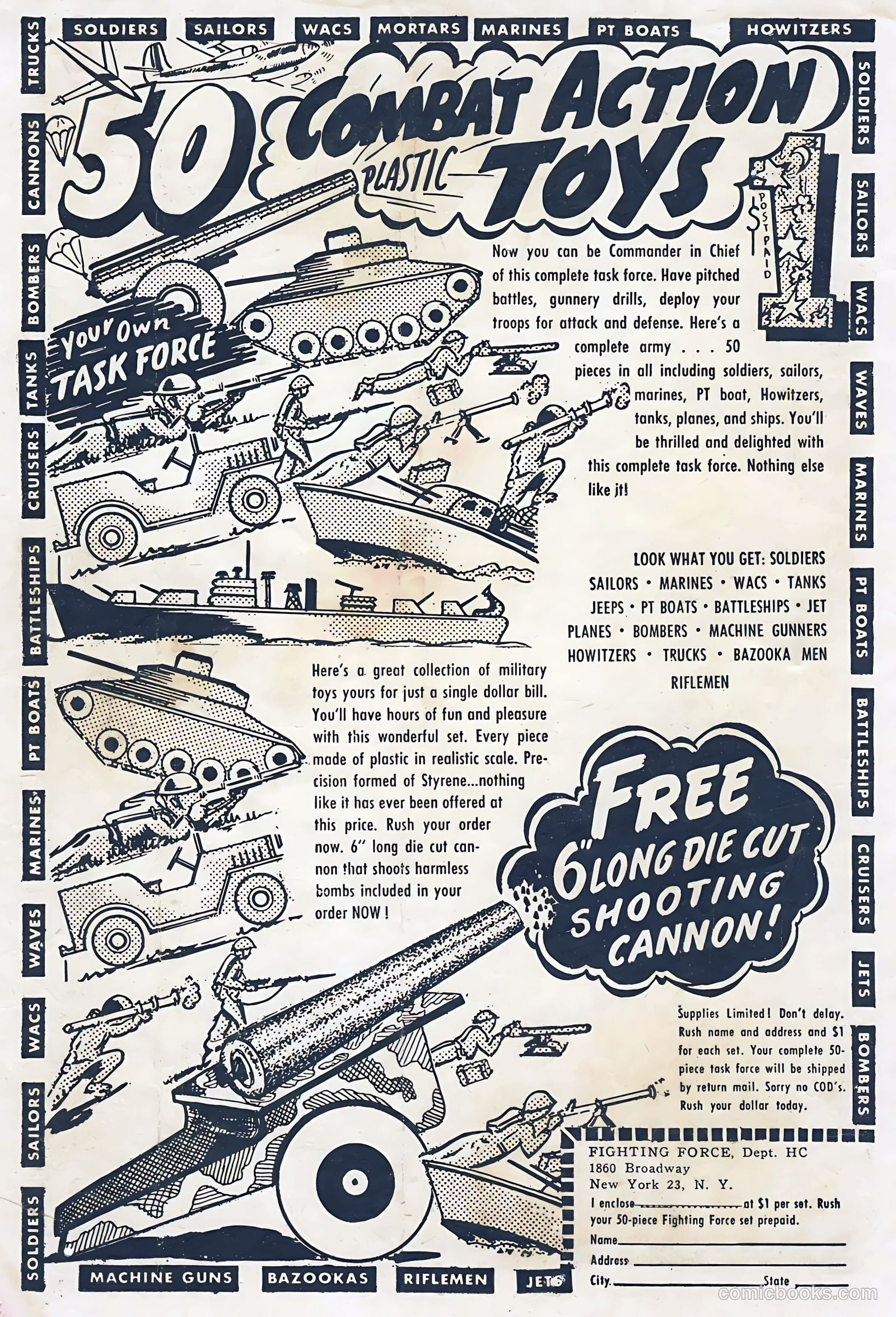 Fighting Fronts #1 (1952) — page 2 of 36
