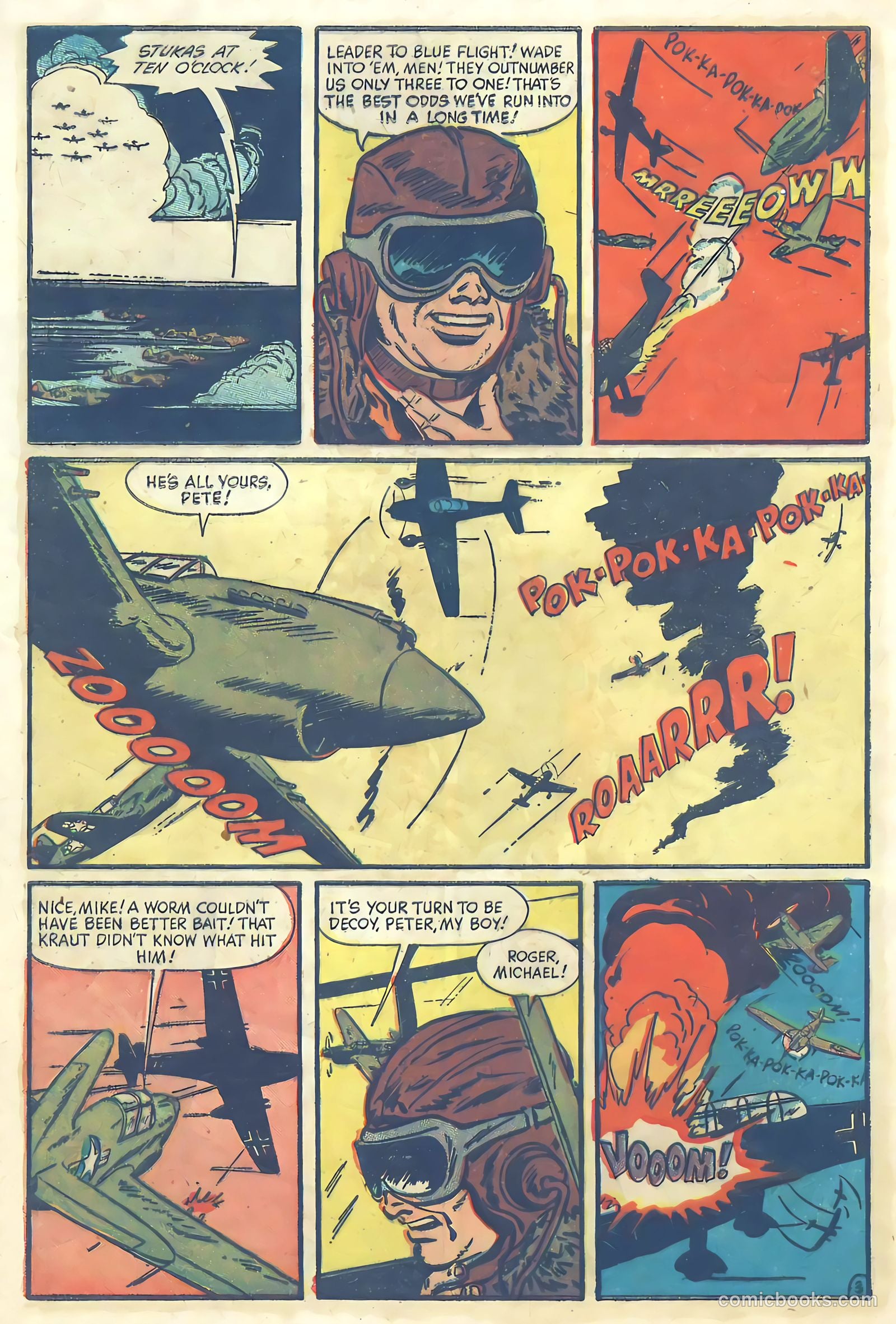 Fighting Fronts #1 (1952) — page 6 of 36
