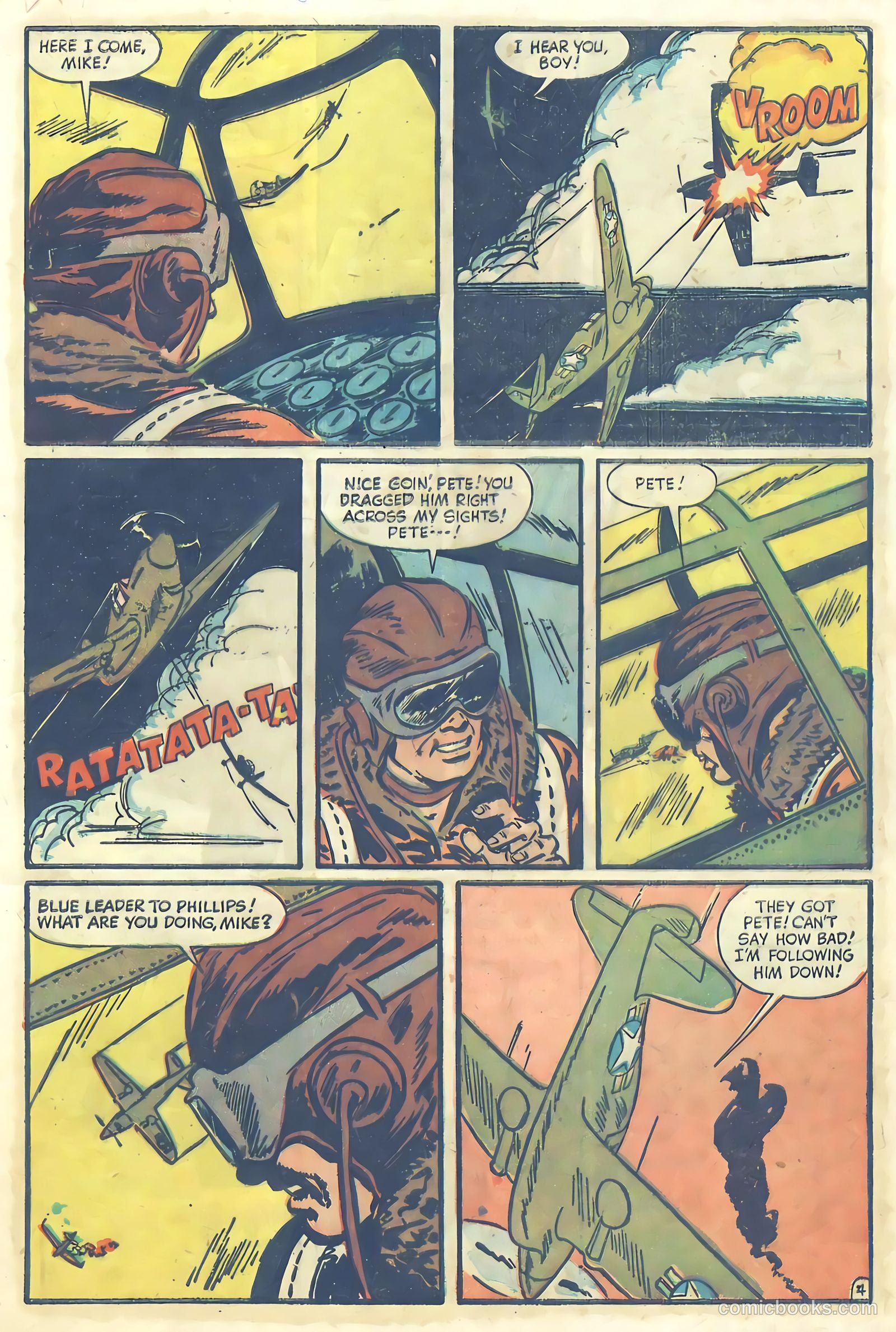 Fighting Fronts #1 (1952) — page 7 of 36