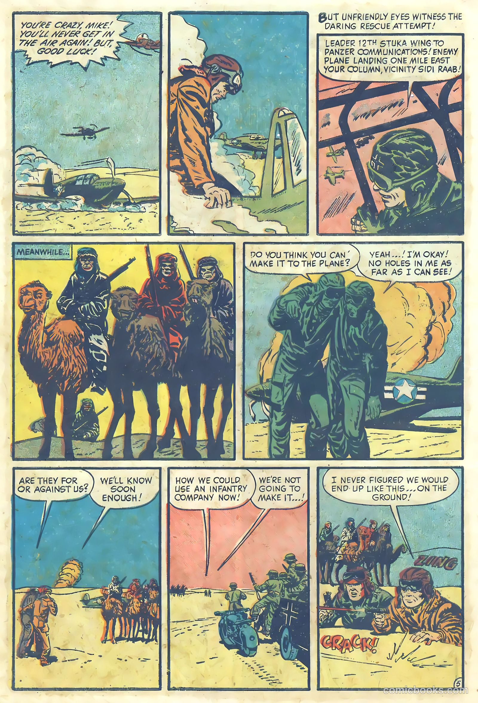 Fighting Fronts #1 (1952) — page 8 of 36
