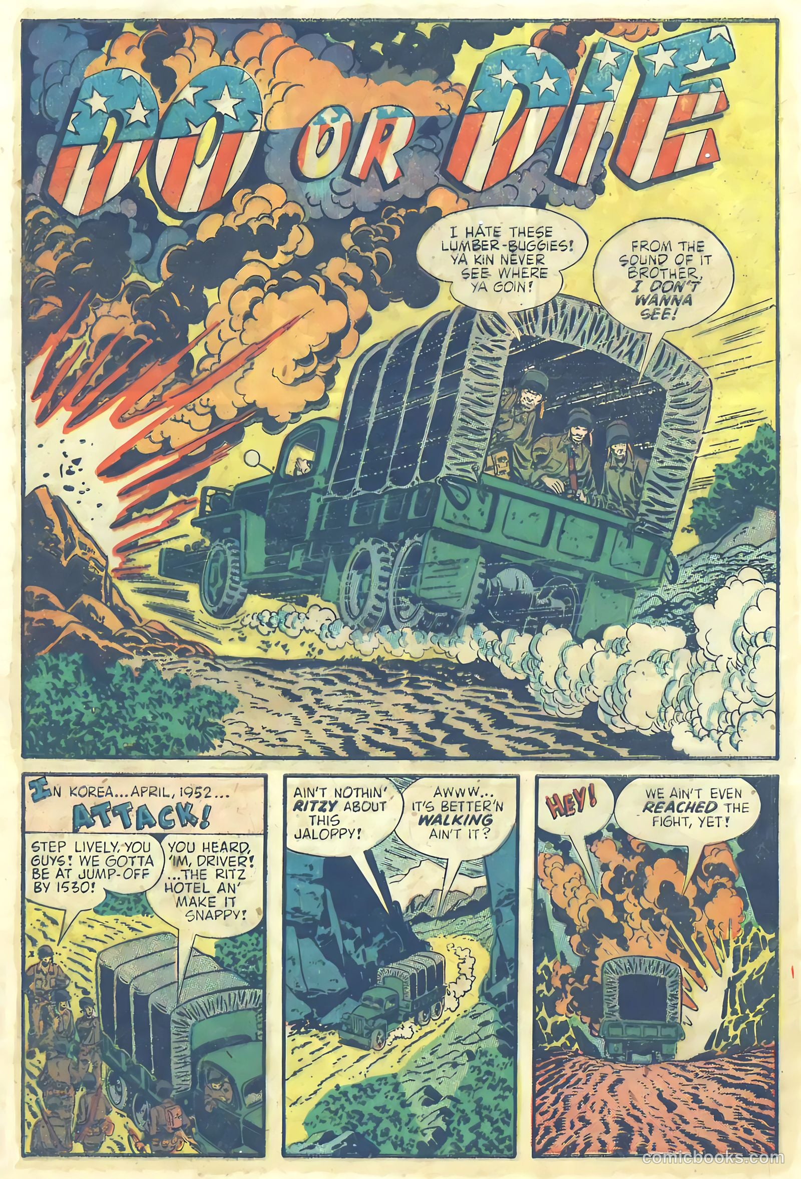 Fighting Fronts #1 (1952) — page 10 of 36