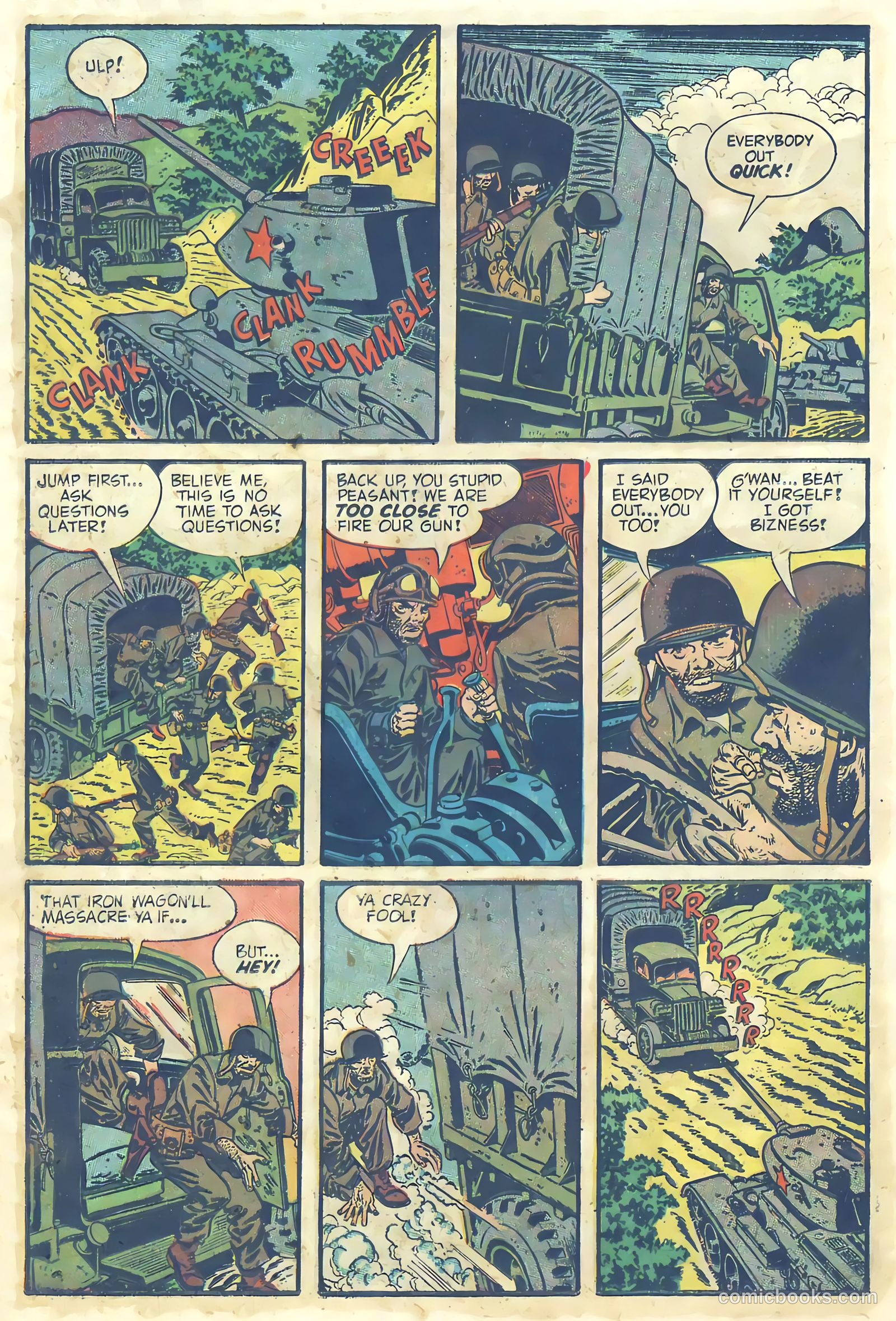 Fighting Fronts #1 (1952) — page 12 of 36