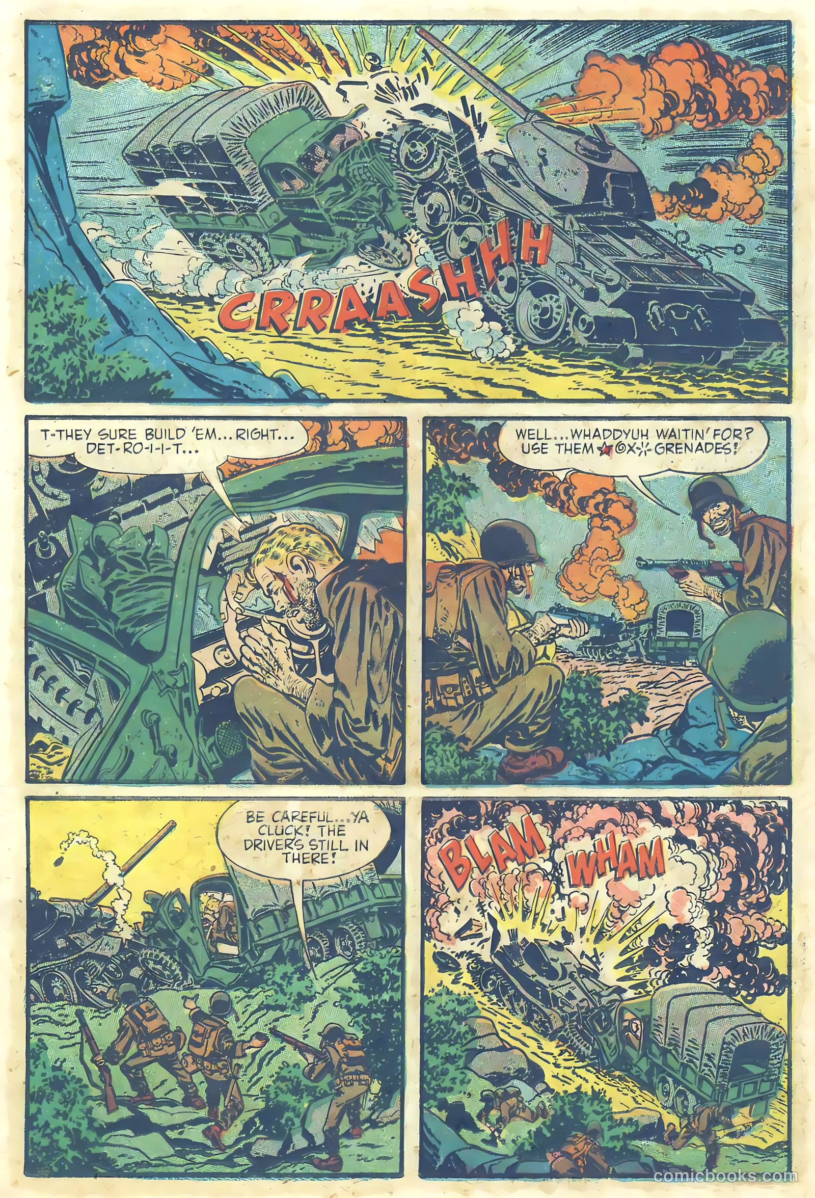 Fighting Fronts #1 (1952) — page 13 of 36
