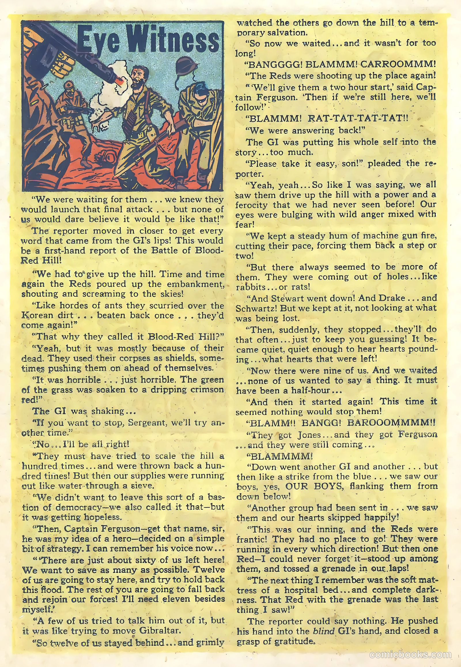 Fighting Fronts #1 (1952) — page 16 of 36