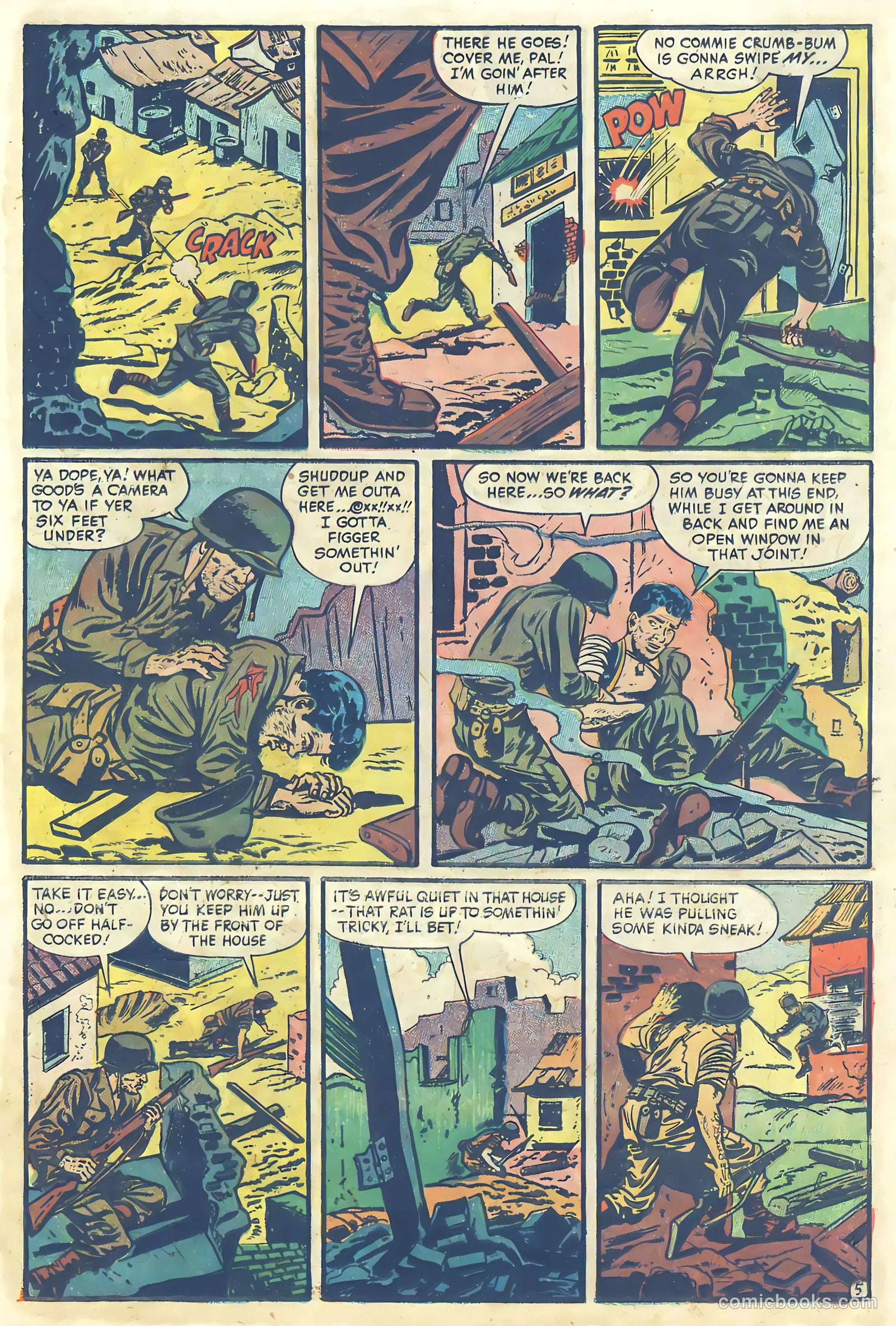 Fighting Fronts #1 (1952) — page 25 of 36