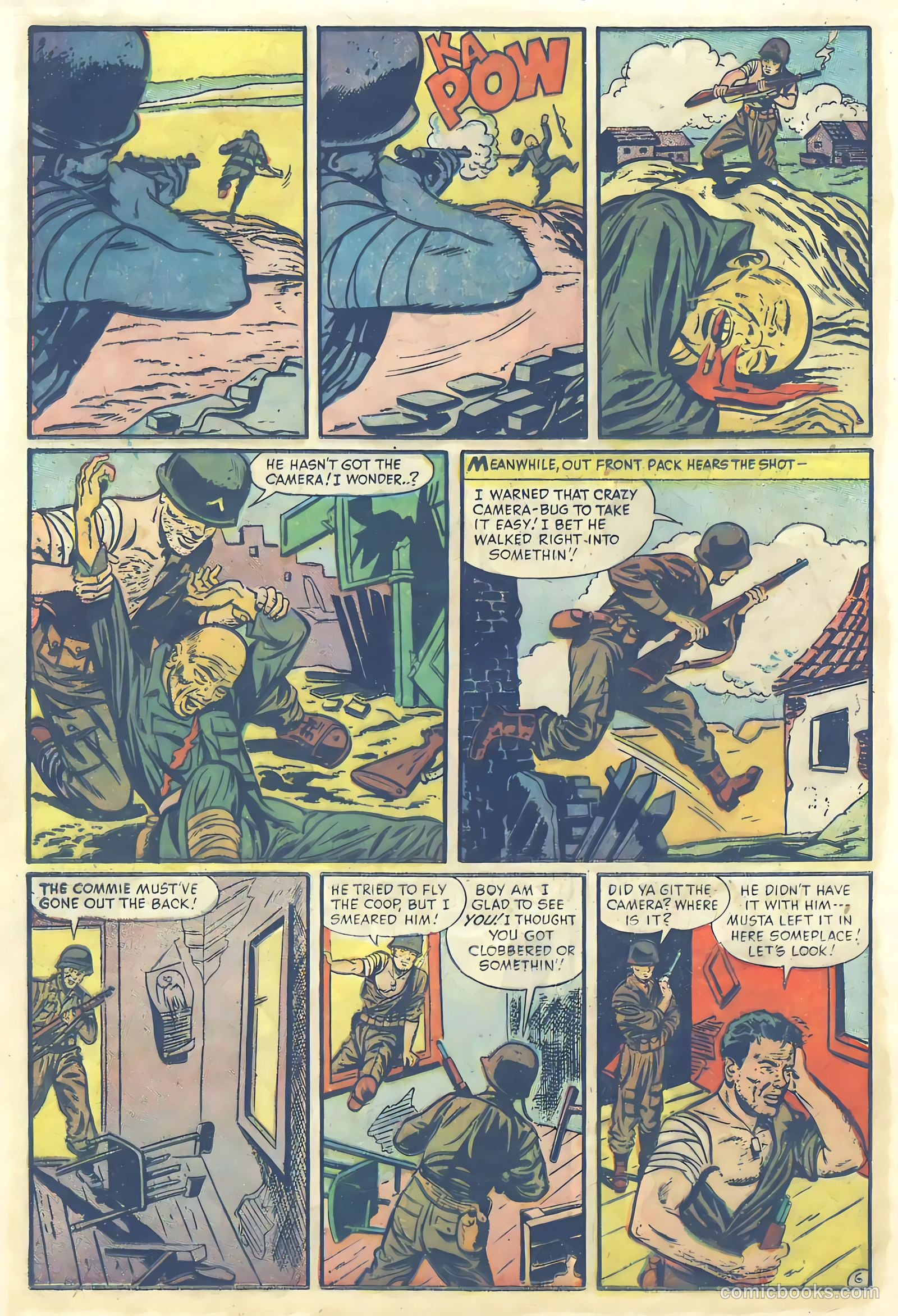 Fighting Fronts #1 (1952) — page 26 of 36