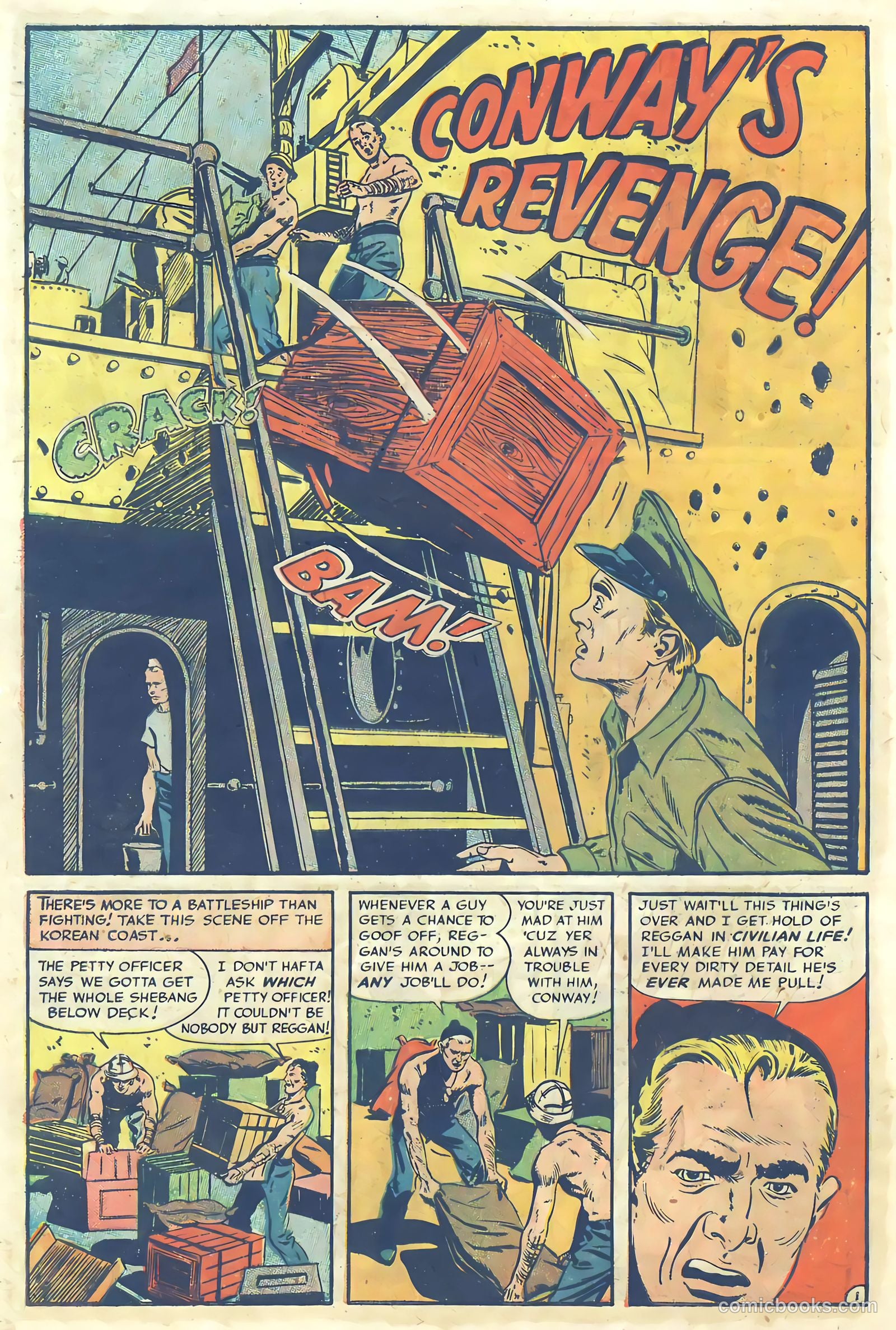 Fighting Fronts #1 (1952) — page 28 of 36