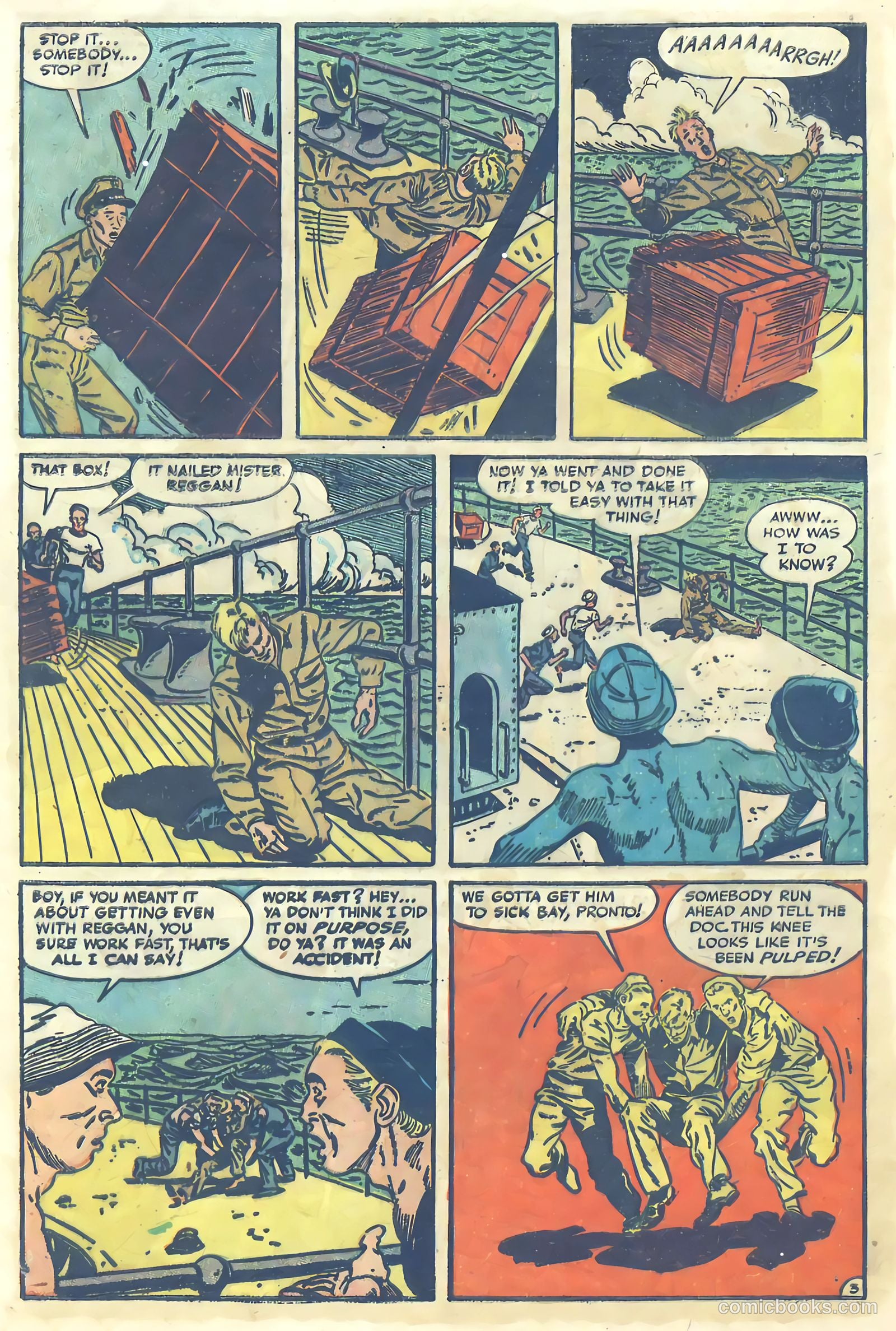 Fighting Fronts #1 (1952) — page 30 of 36