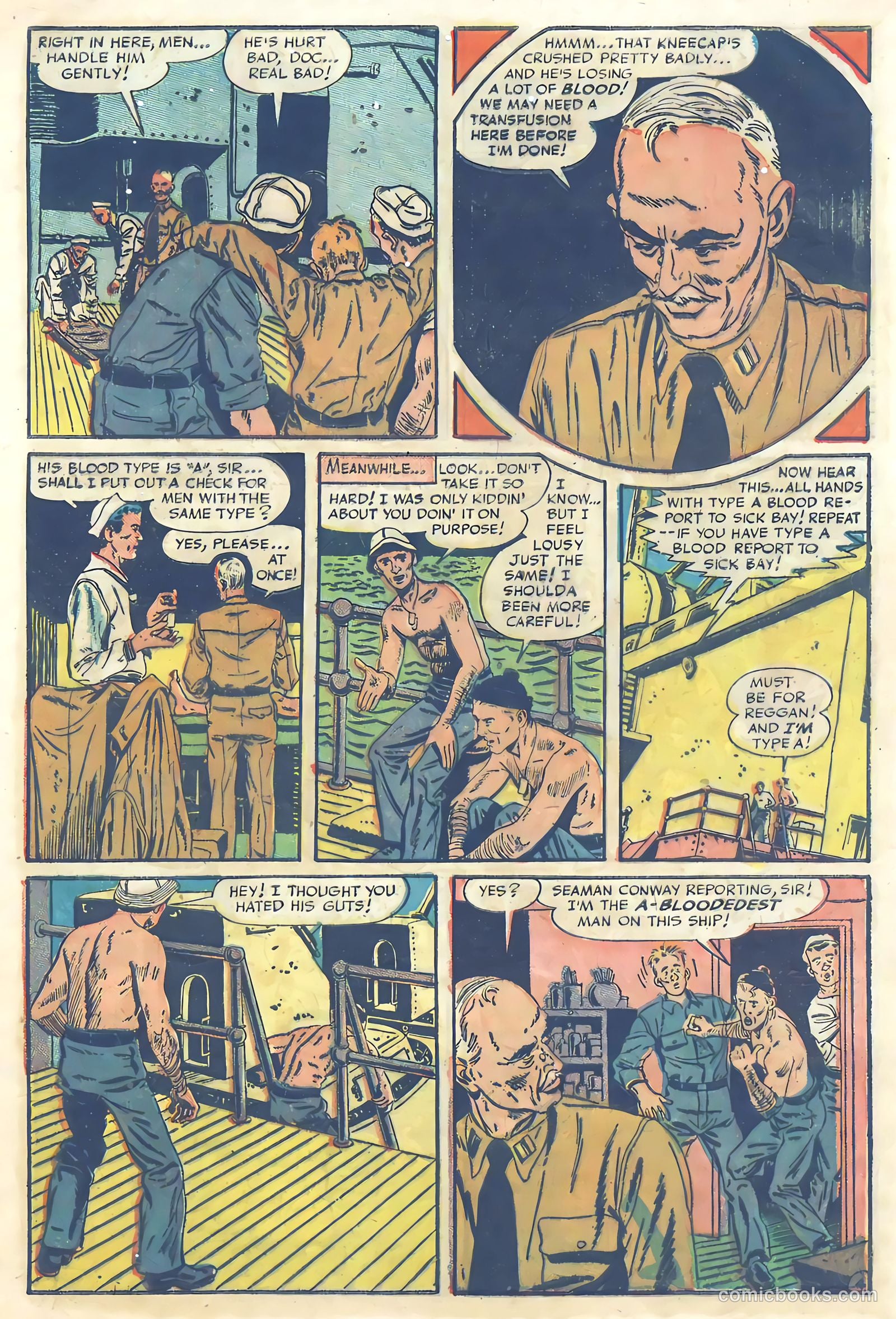 Fighting Fronts #1 (1952) — page 31 of 36