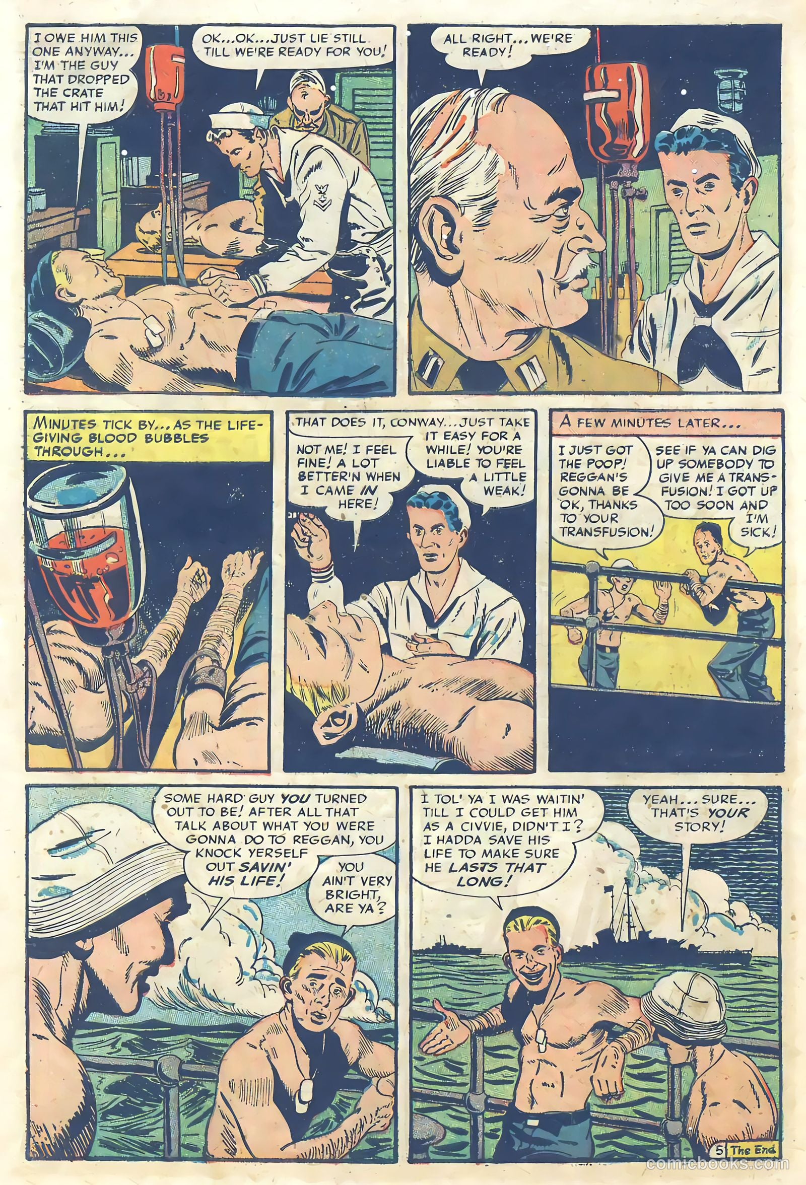Fighting Fronts #1 (1952) — page 32 of 36