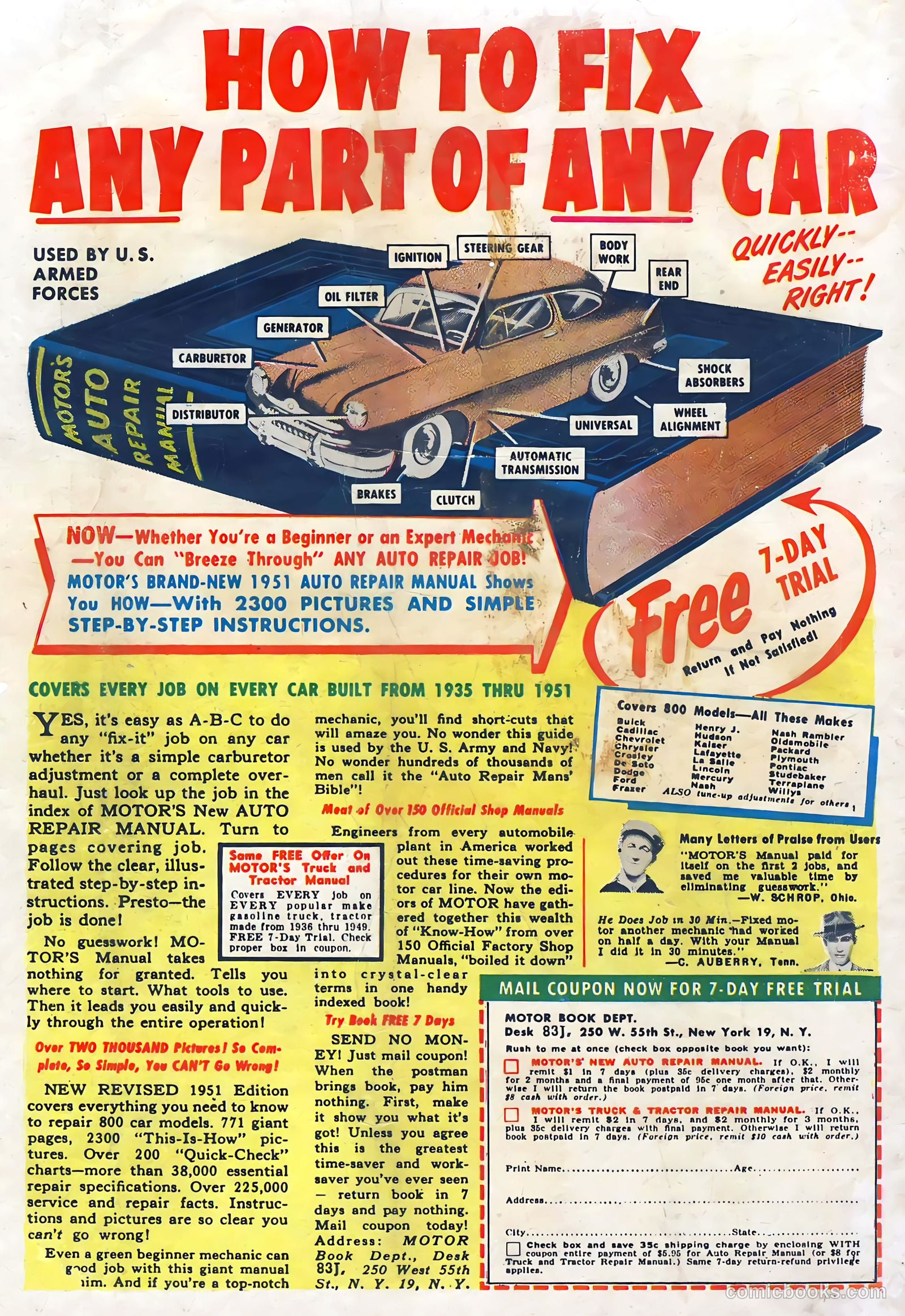 Fighting Fronts #1 (1952) — page 36 of 36