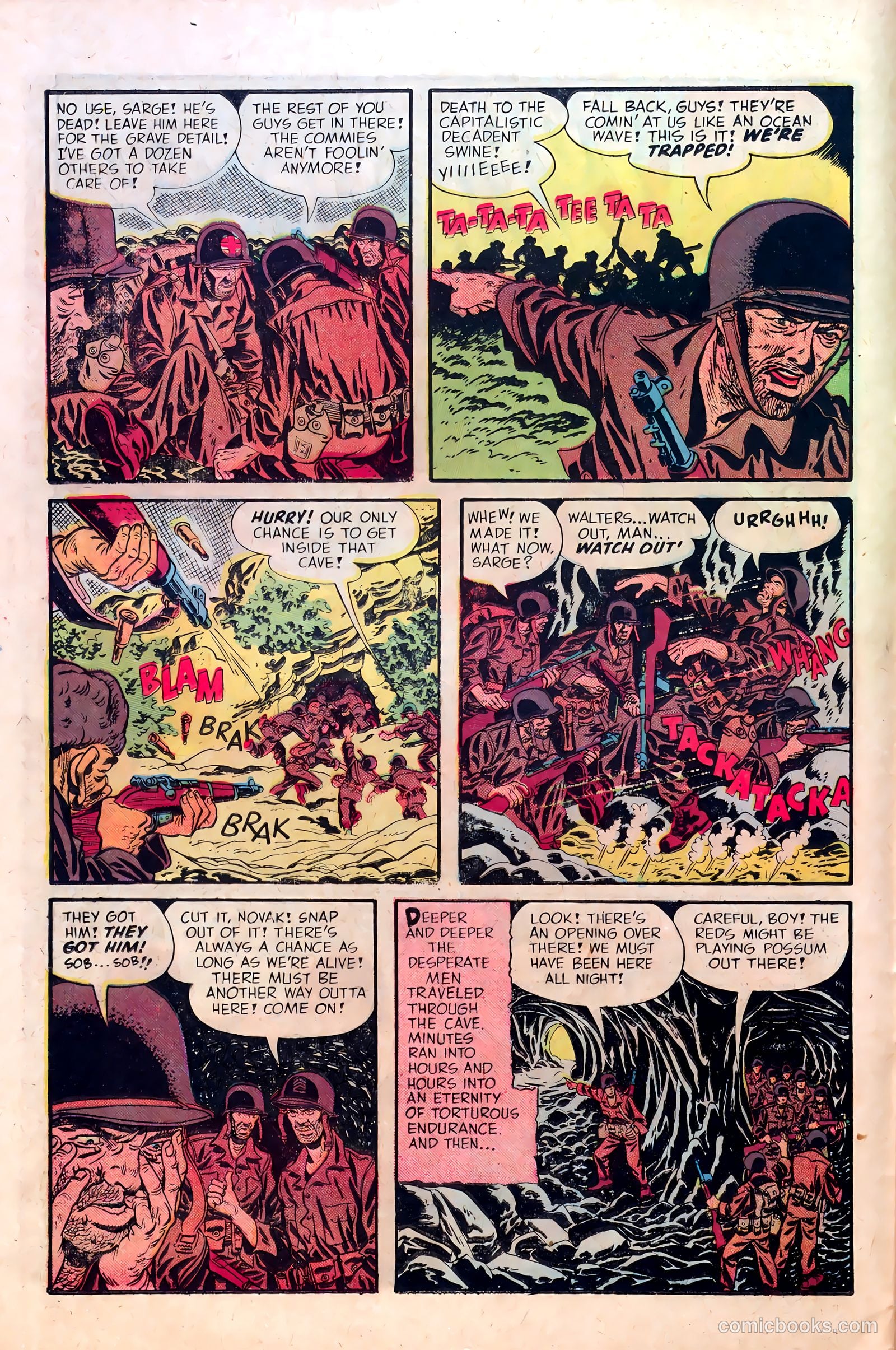 Fighting Fronts #2 (1952) — page 12 of 36