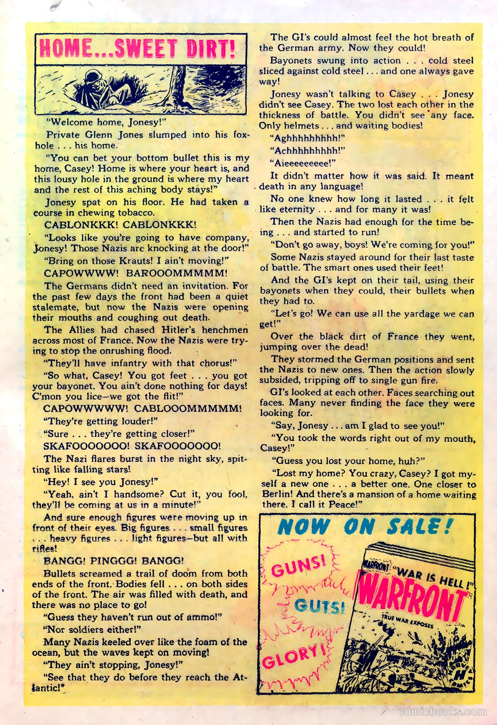Fighting Fronts #2 (1952) — page 19 of 36