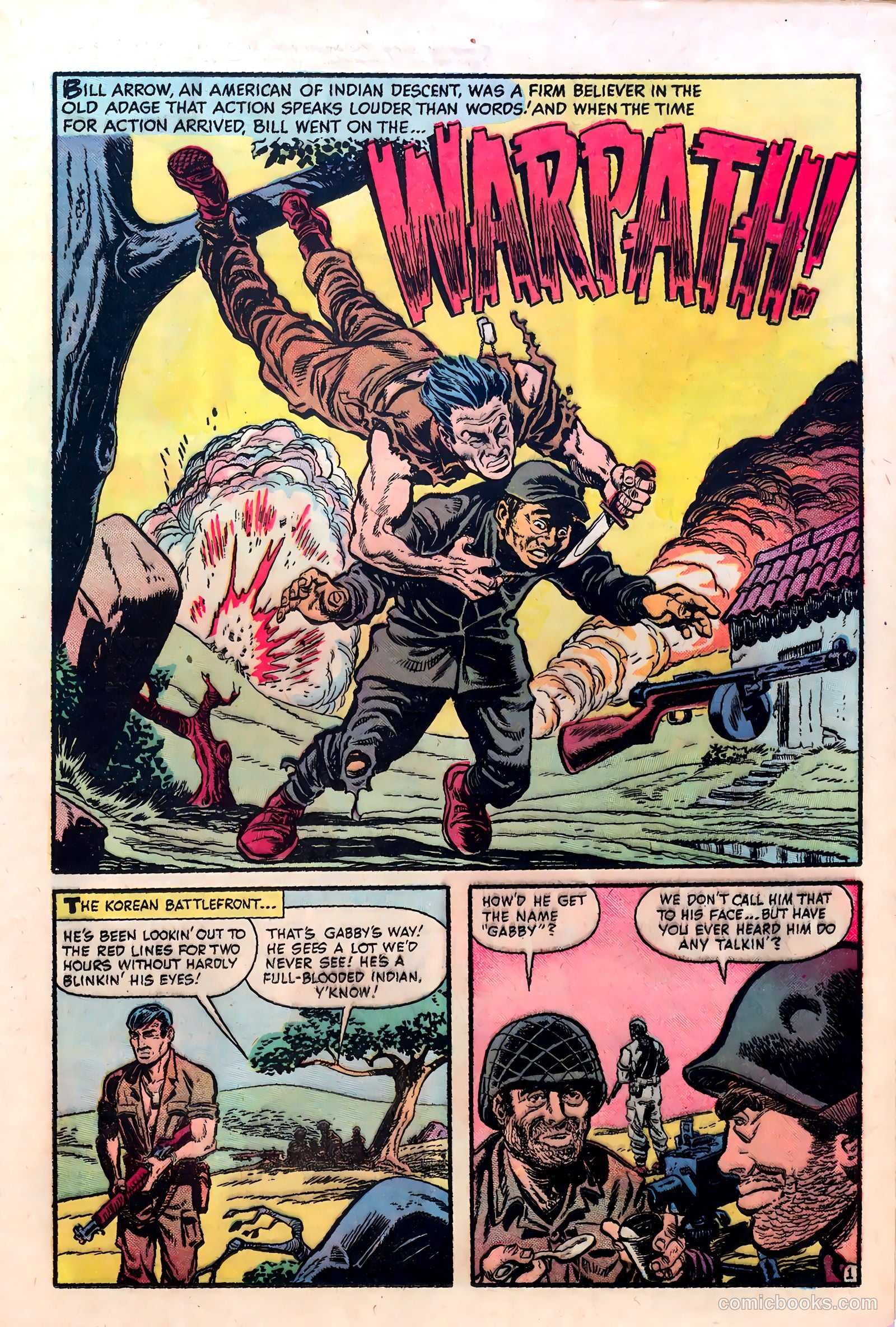 Fighting Fronts #2 (1952) — page 21 of 36