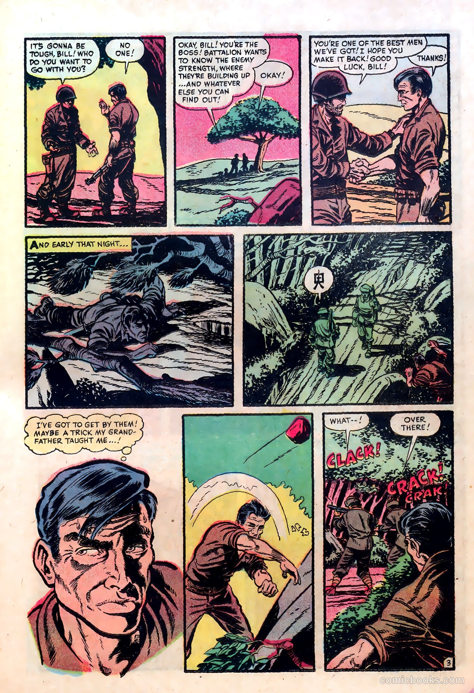Fighting Fronts #2 (1952) — page 23 of 36