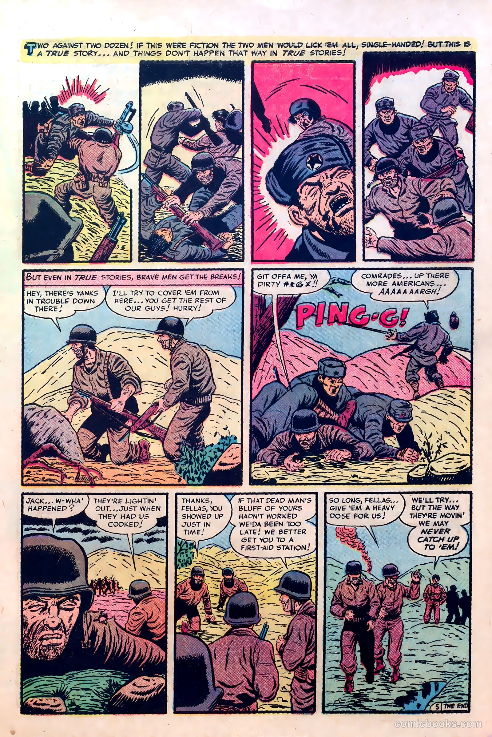 Fighting Fronts #2 (1952) — page 31 of 36
