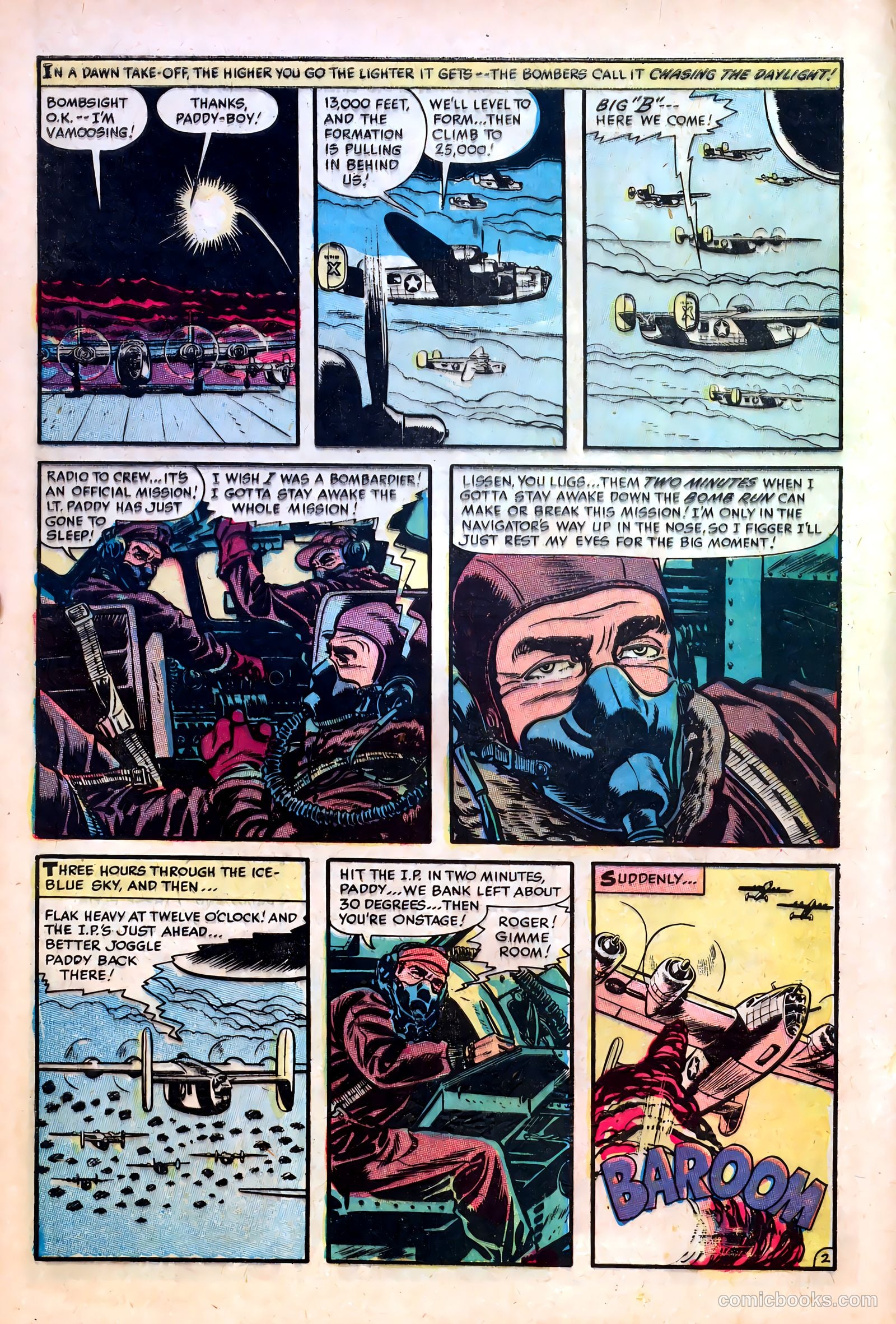 Fighting Fronts #3 (1952) — page 6 of 36