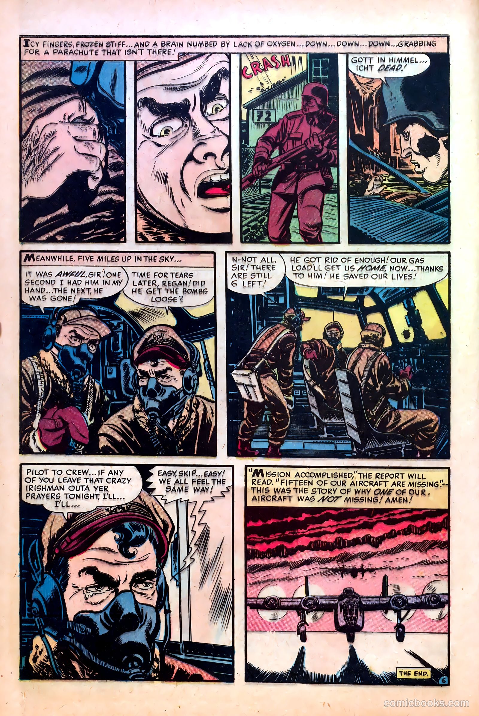 Fighting Fronts #3 (1952) — page 10 of 36