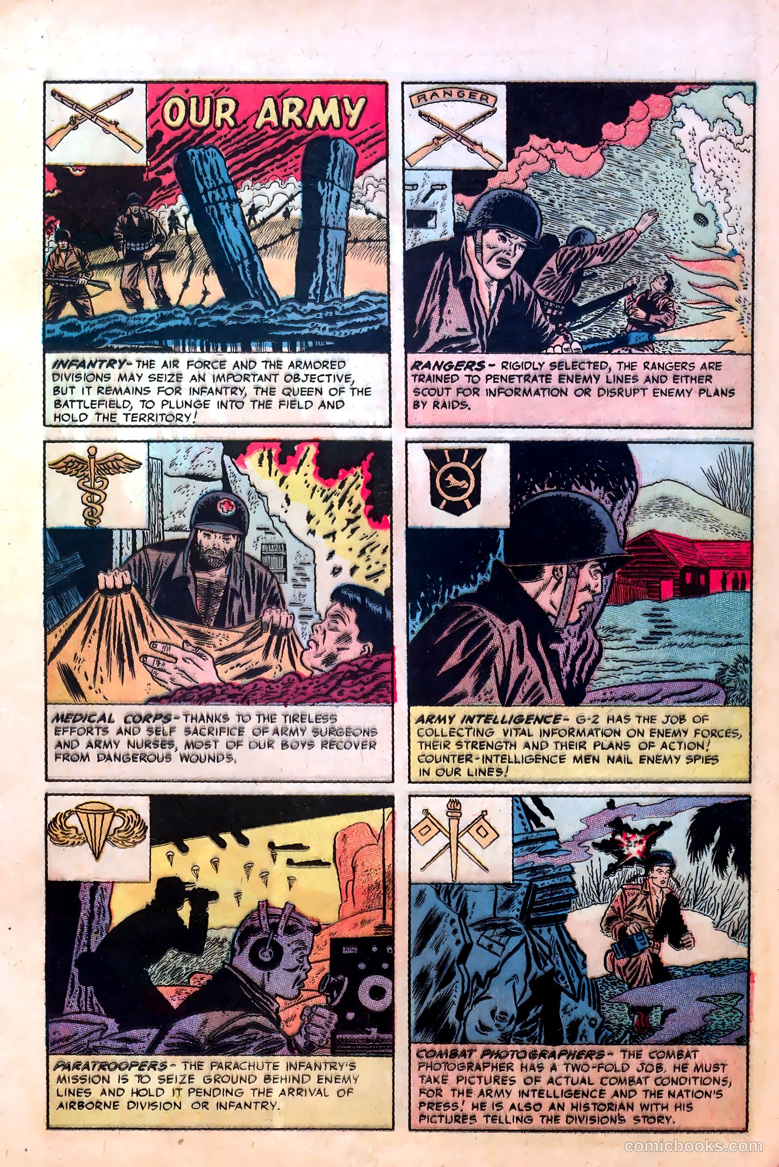 Fighting Fronts #3 (1952) — page 11 of 36
