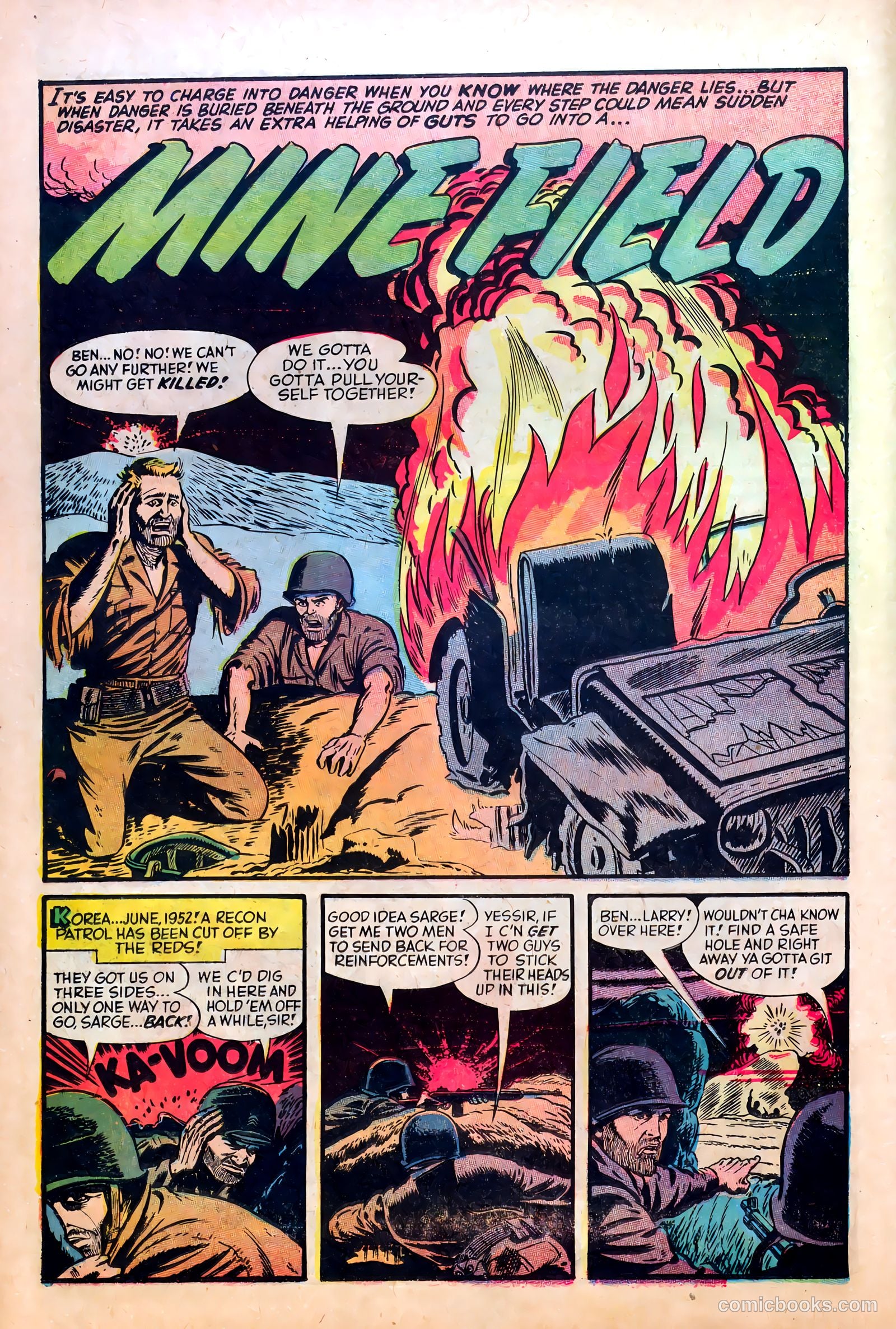Fighting Fronts #3 (1952) — page 12 of 36