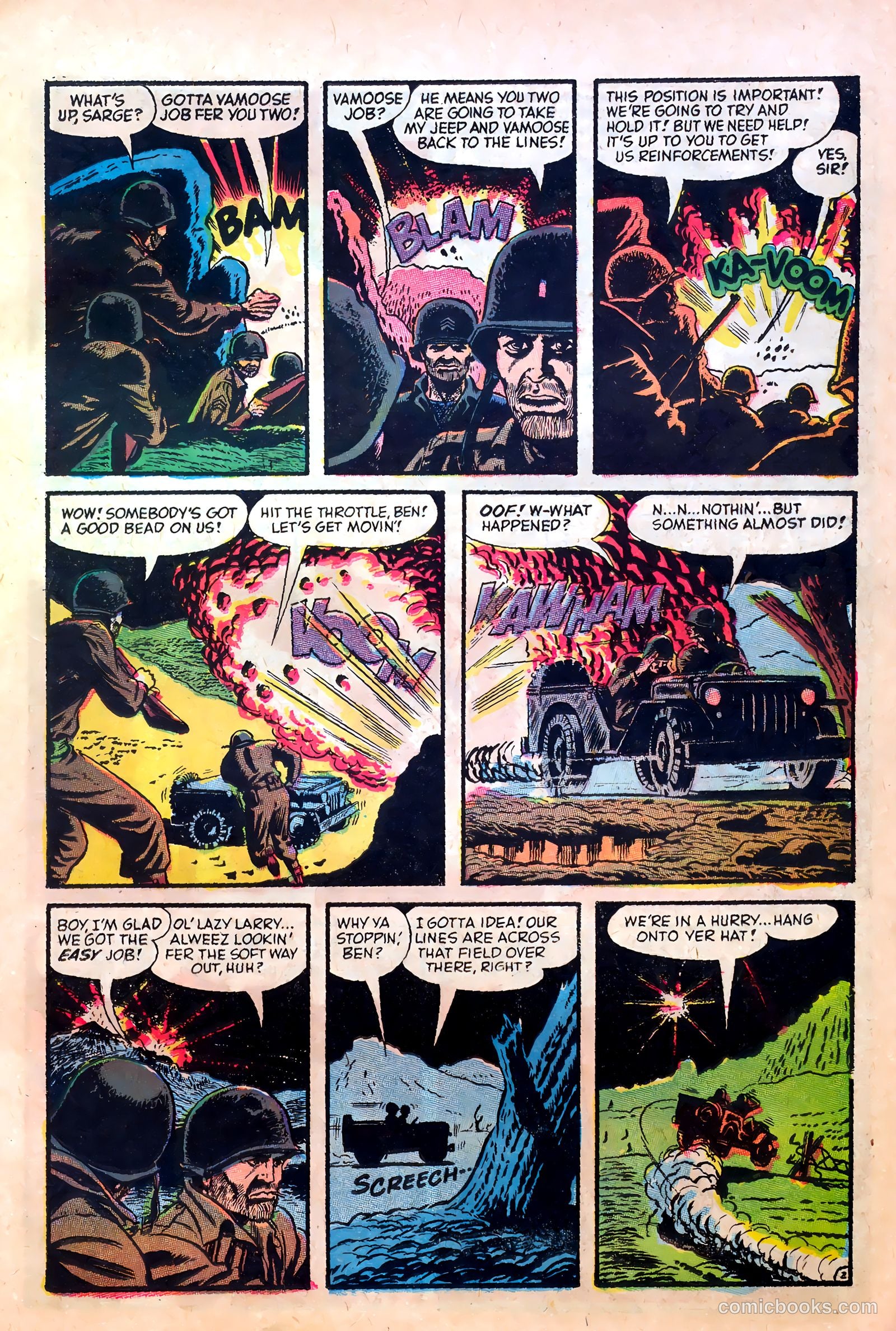 Fighting Fronts #3 (1952) — page 13 of 36