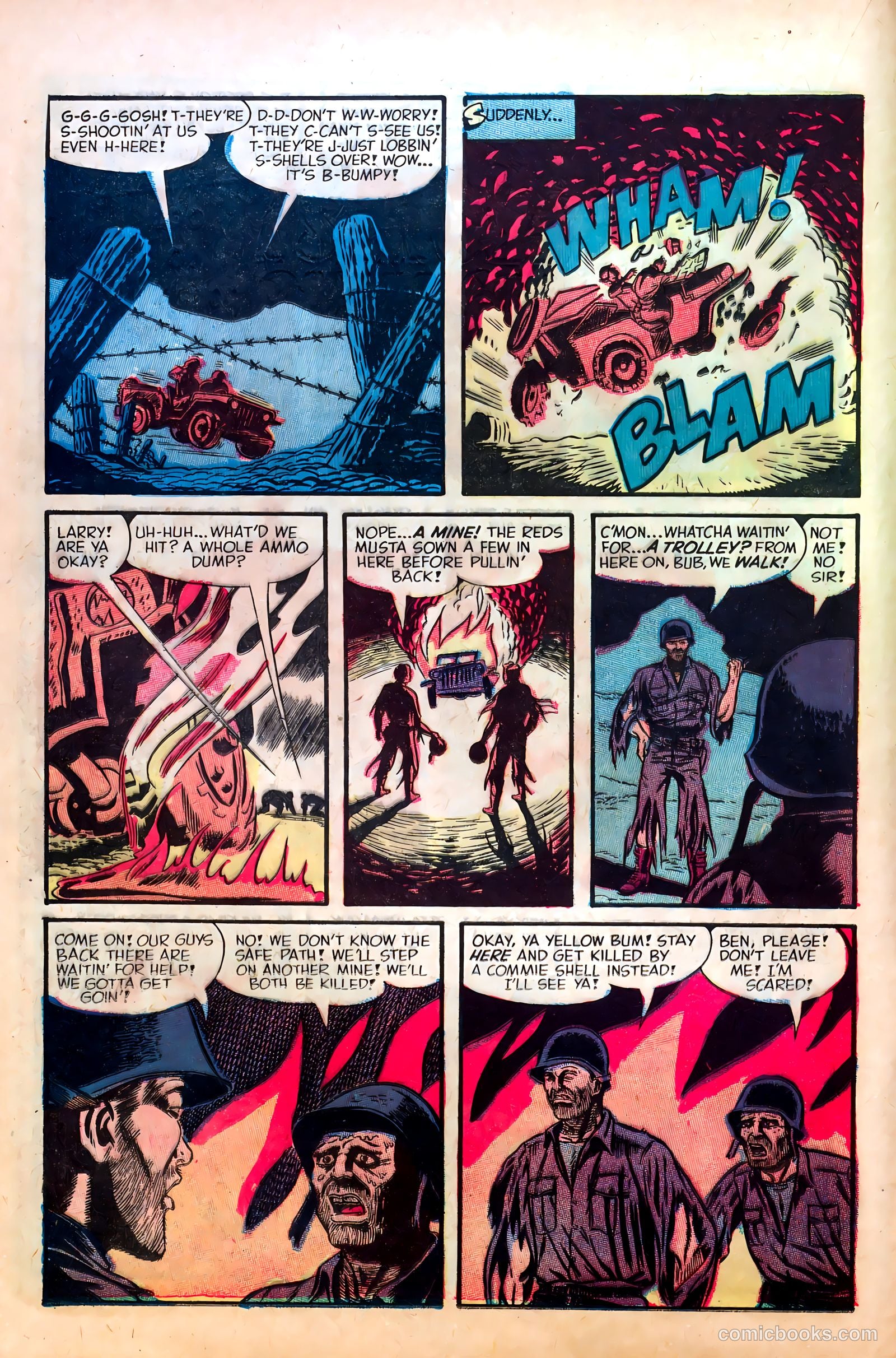Fighting Fronts #3 (1952) — page 14 of 36