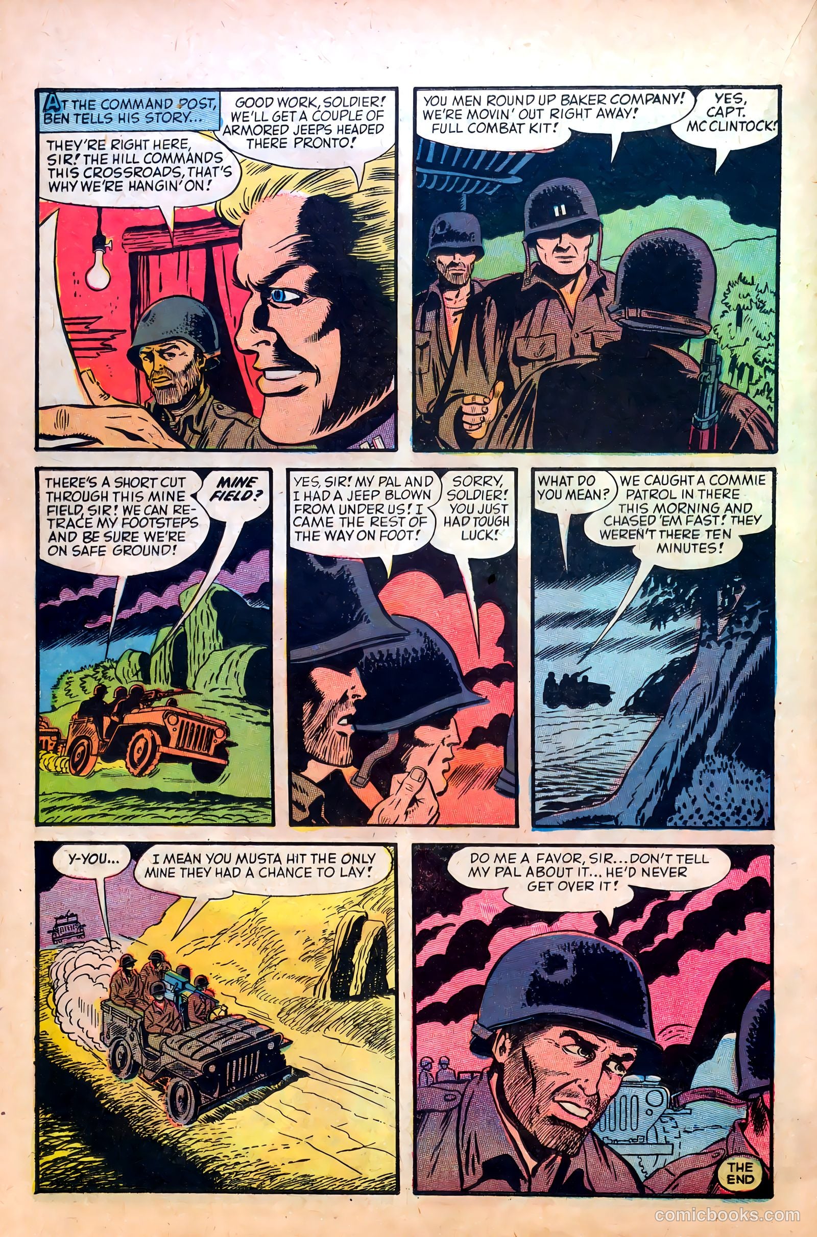 Fighting Fronts #3 (1952) — page 16 of 36