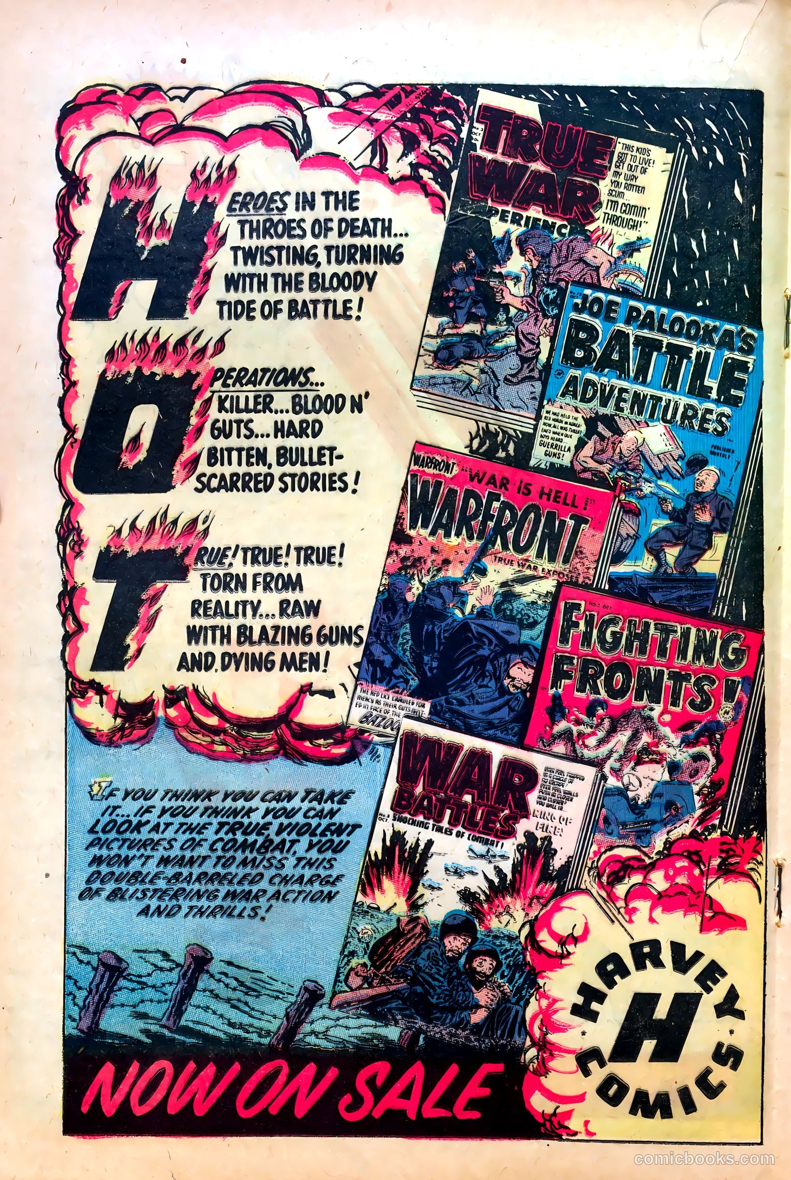 Fighting Fronts #3 (1952) — page 18 of 36