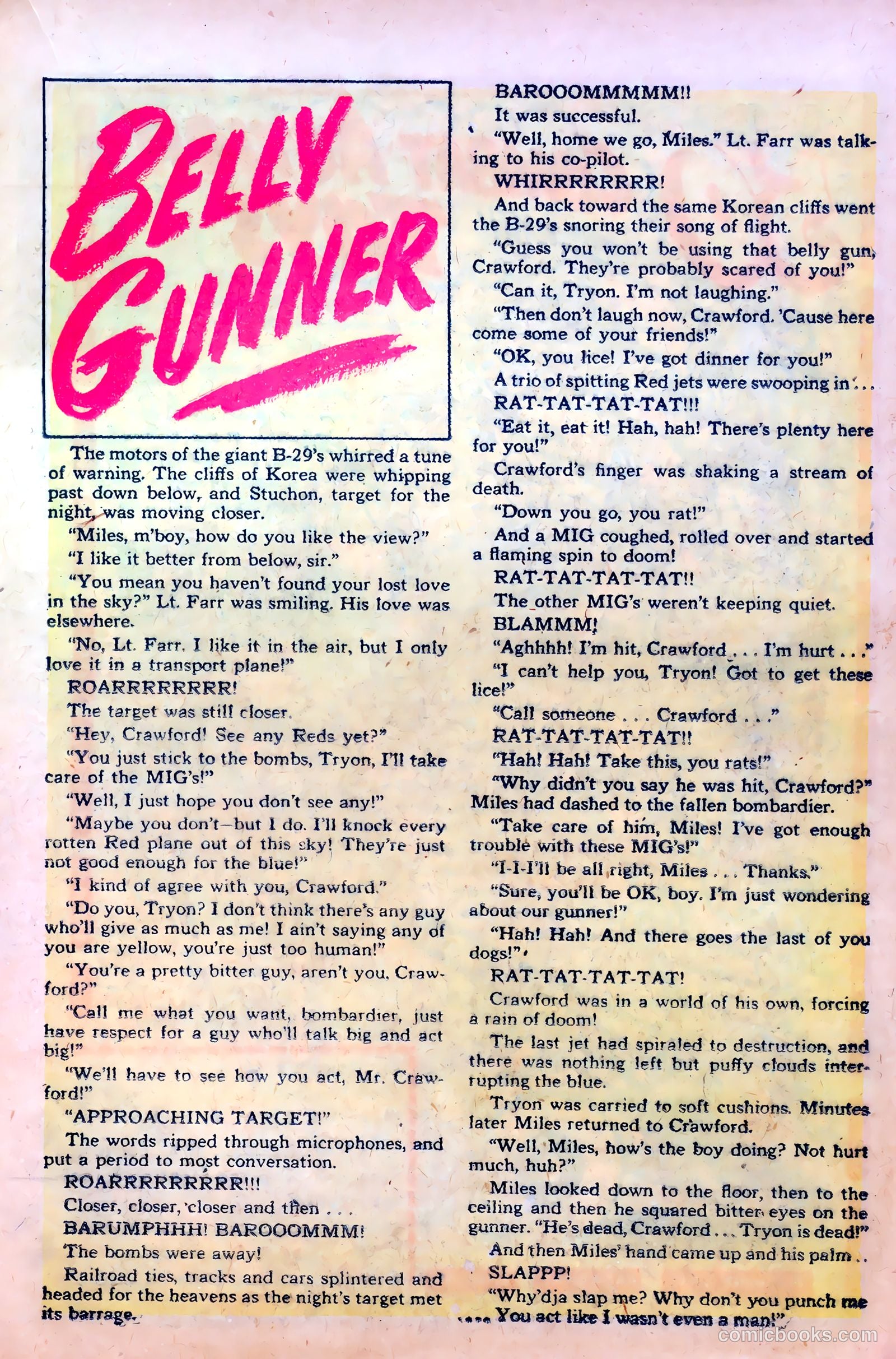 Fighting Fronts #3 (1952) — page 19 of 36