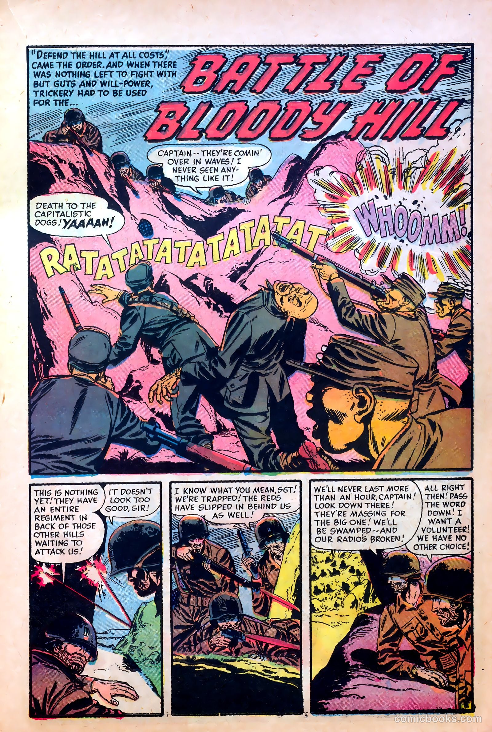 Fighting Fronts #3 (1952) — page 21 of 36