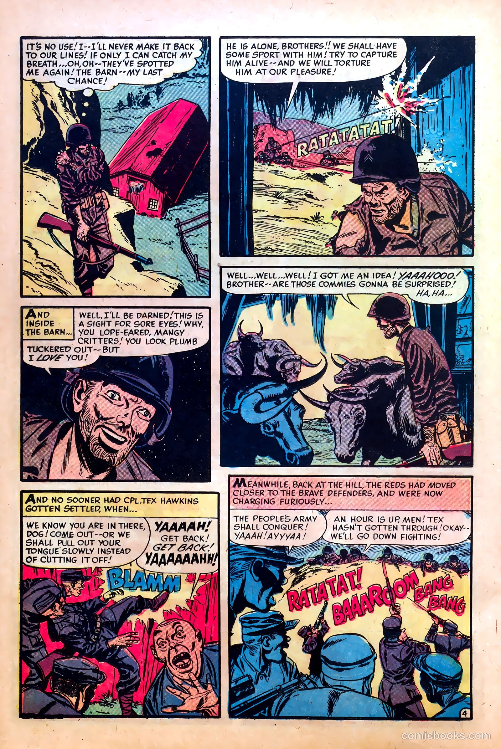 Fighting Fronts #3 (1952) — page 24 of 36