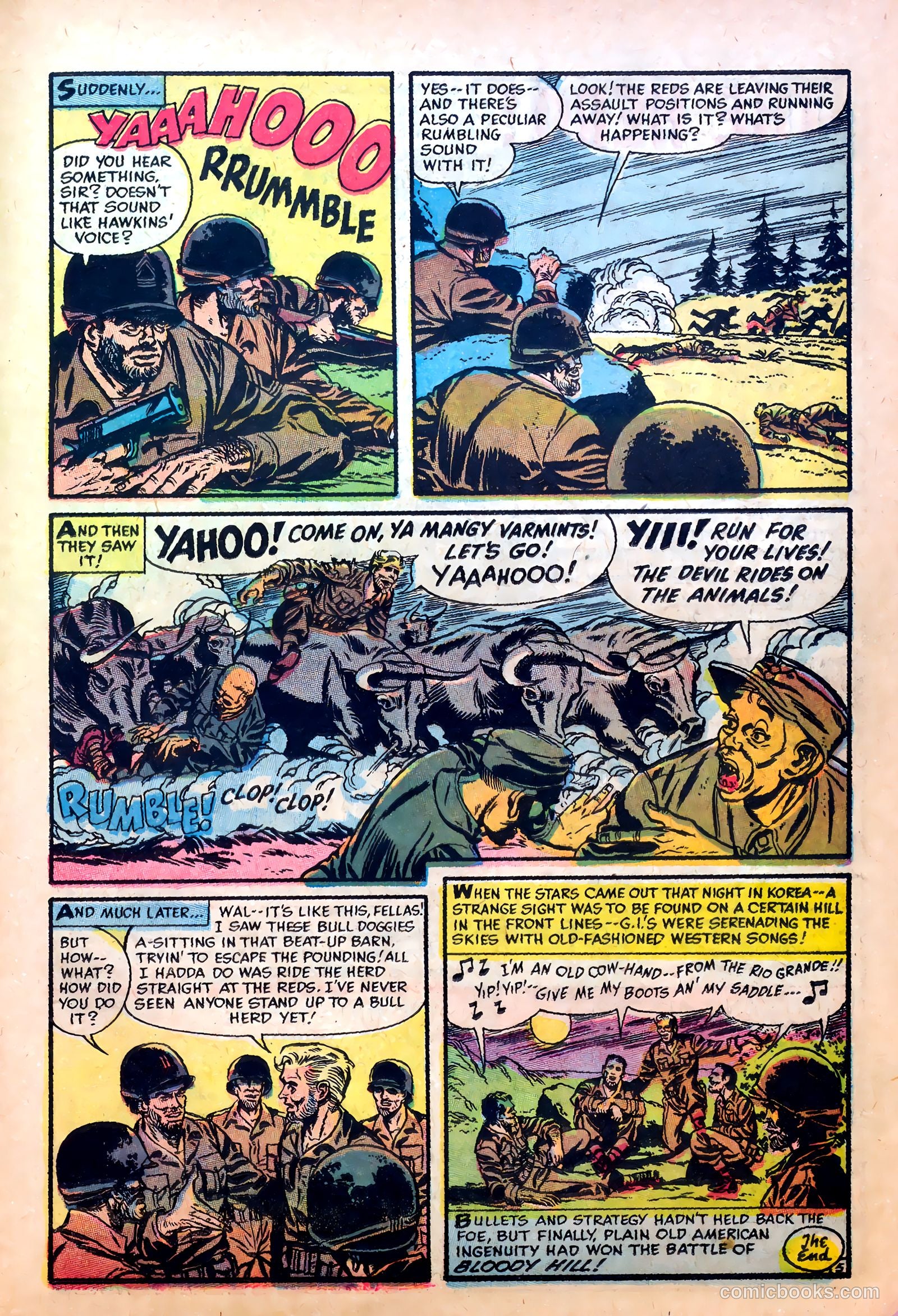Fighting Fronts #3 (1952) — page 25 of 36