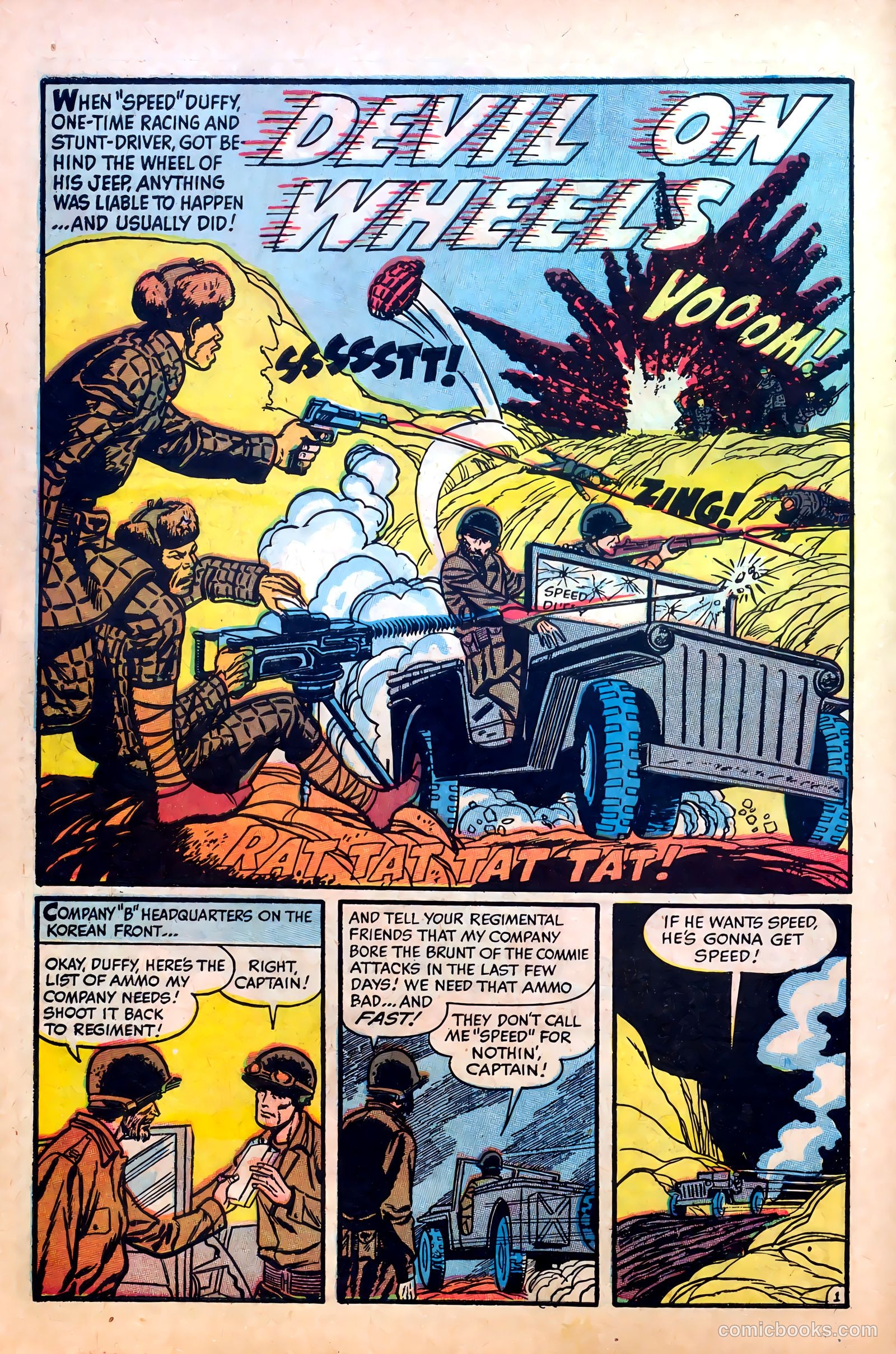 Fighting Fronts #3 (1952) — page 28 of 36