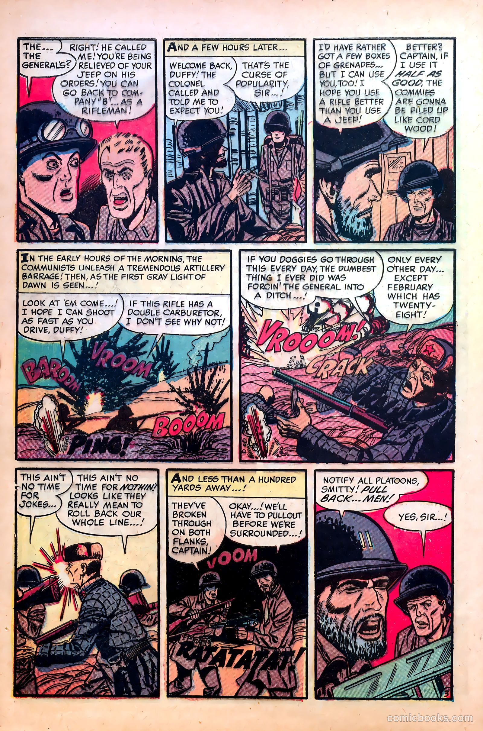 Fighting Fronts #3 (1952) — page 30 of 36