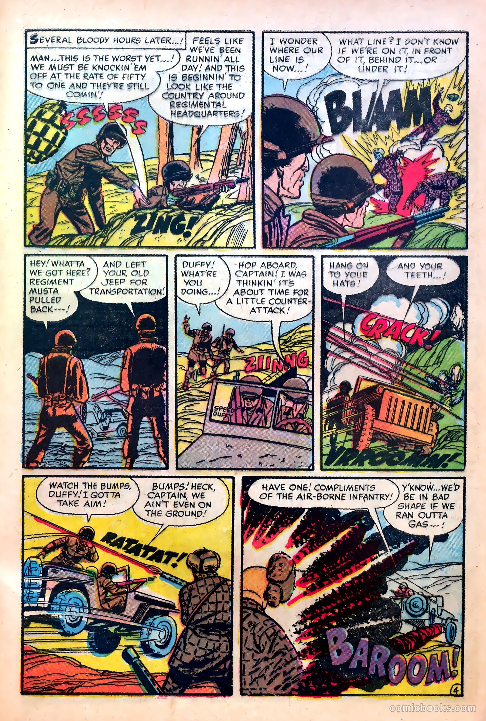 Fighting Fronts #3 (1952) — page 31 of 36