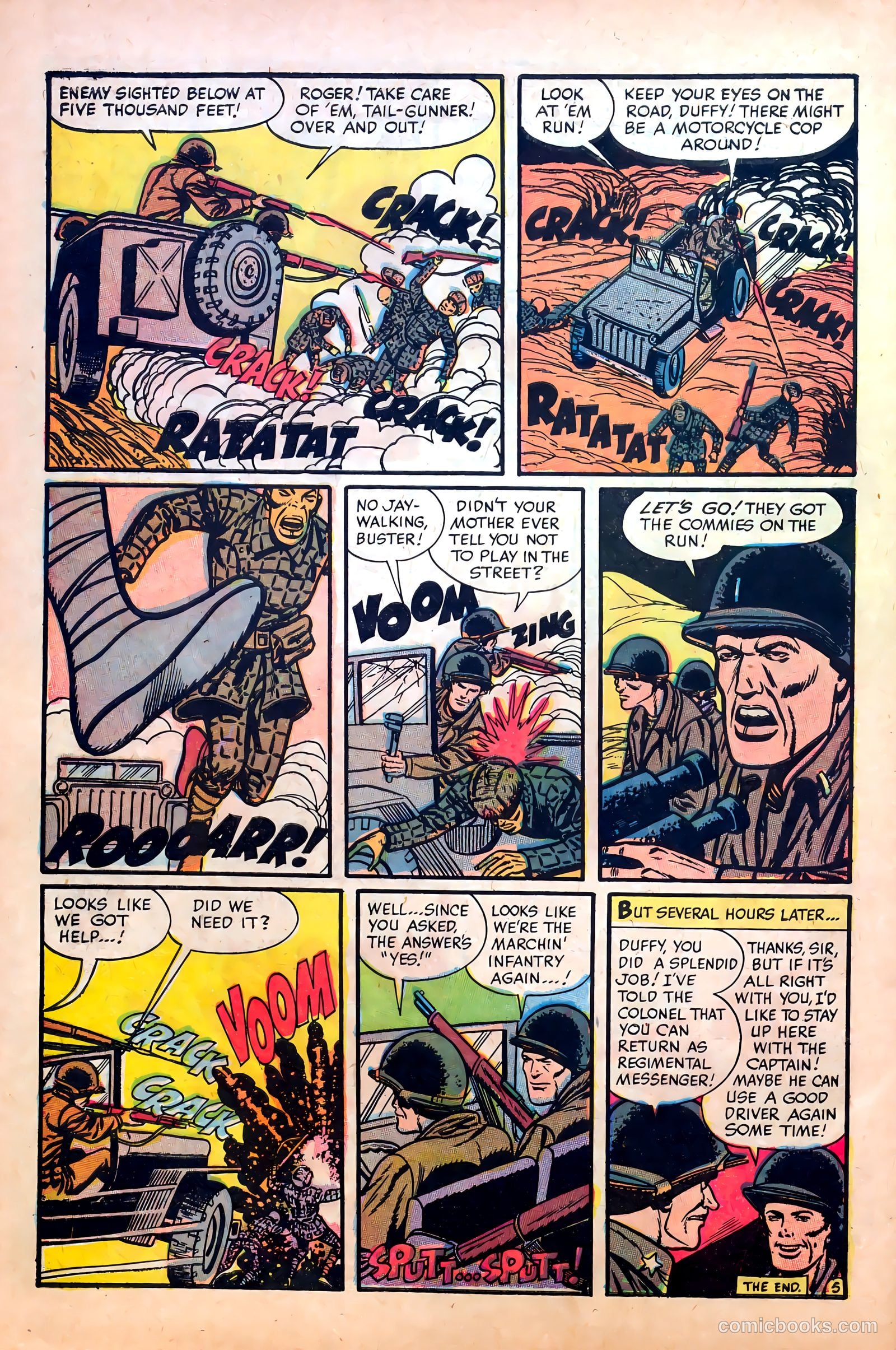 Fighting Fronts #3 (1952) — page 32 of 36
