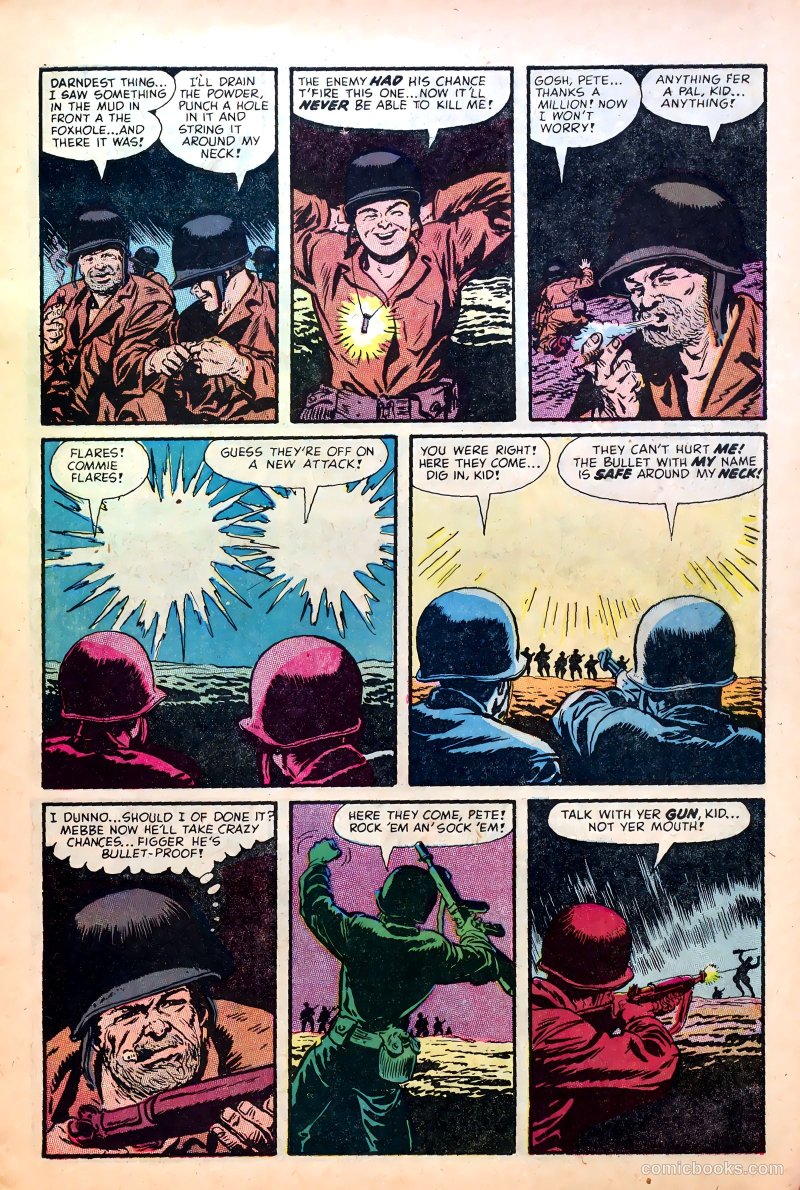 Fighting Fronts #5 (1953) — page 7 of 36