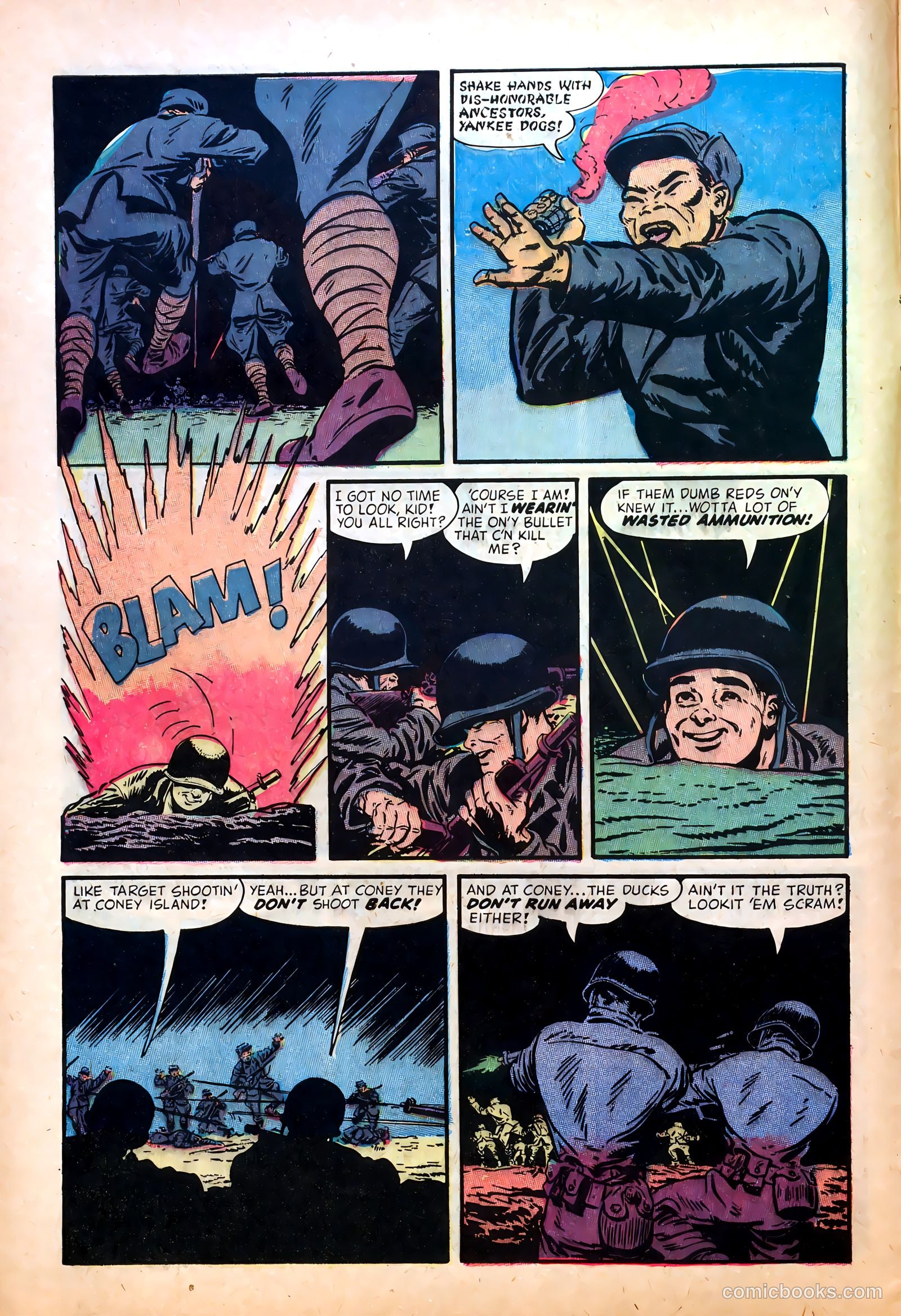 Fighting Fronts #5 (1953) — page 8 of 36