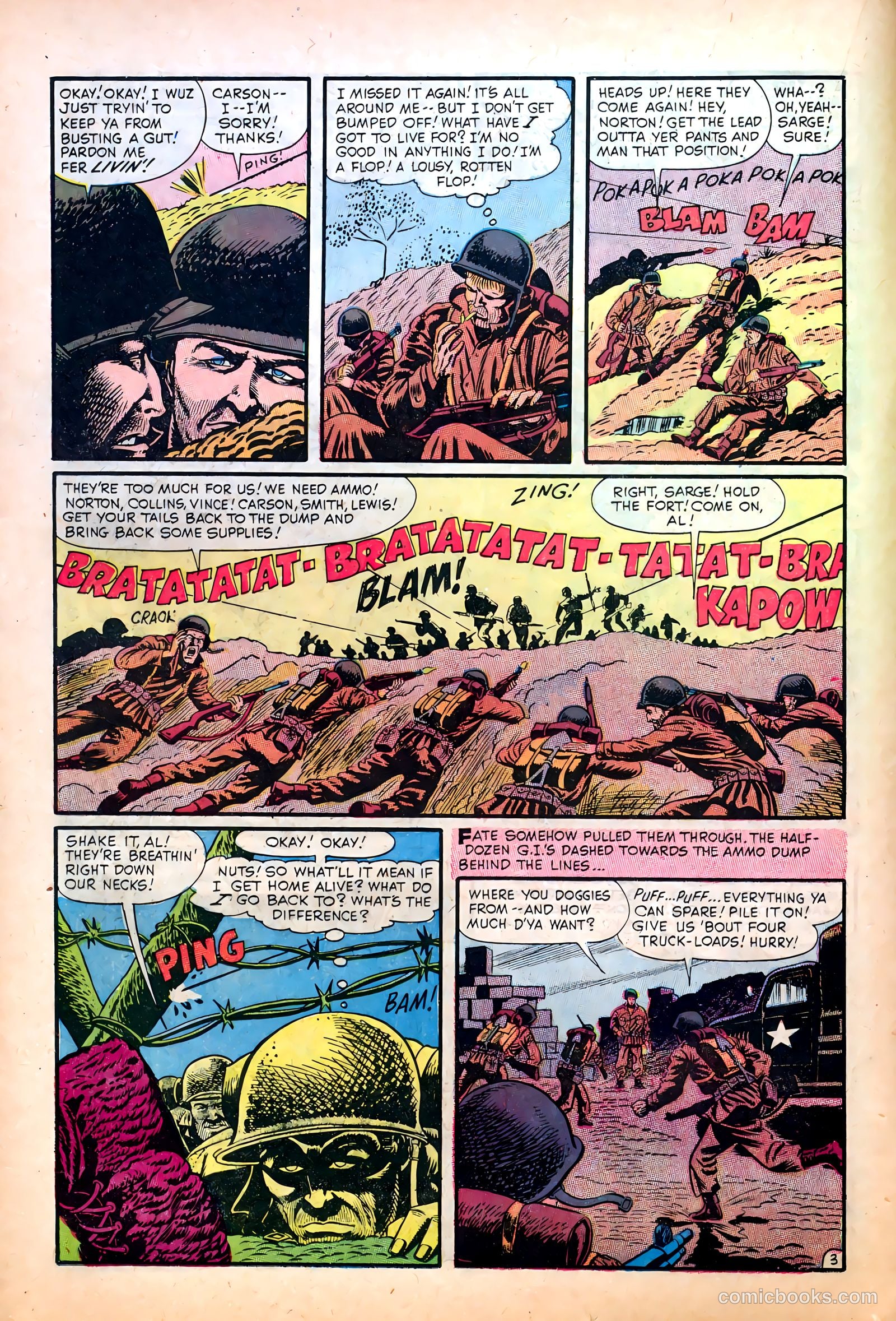 Fighting Fronts #5 (1953) — page 14 of 36